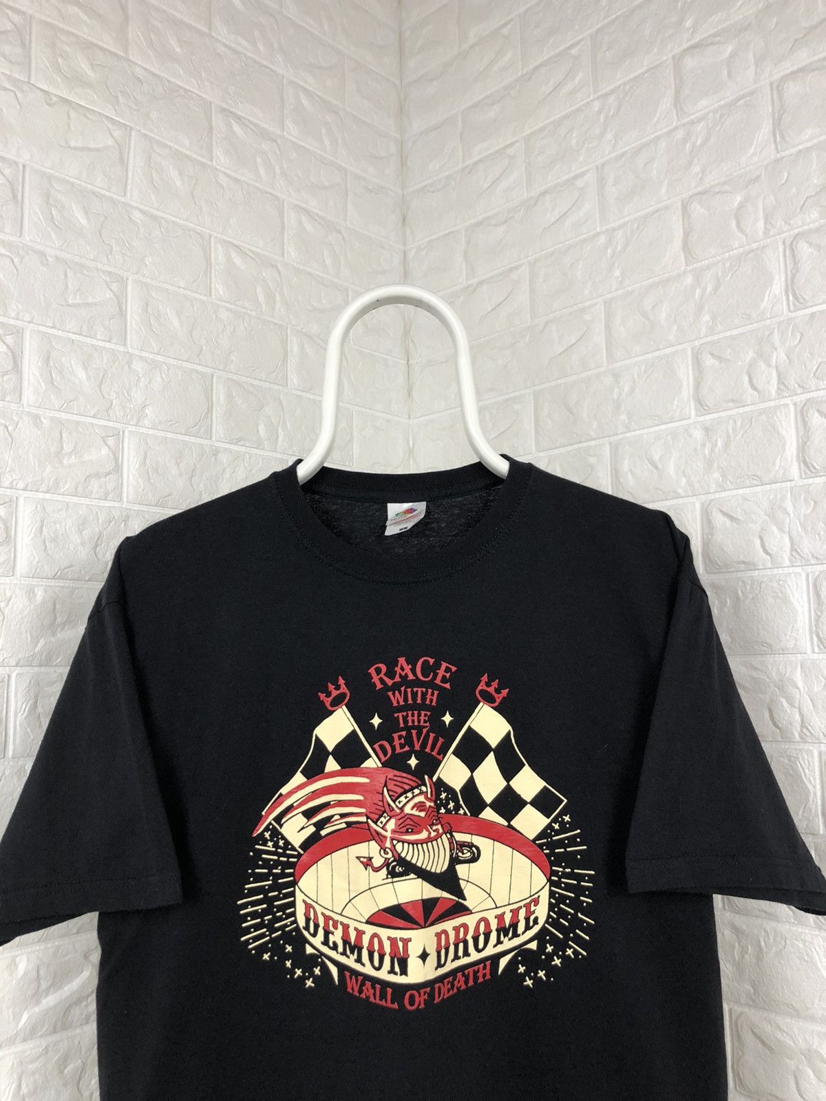 Fruit Of The Loom × Vintage Vintage Race With the Devin Tee Size US L / EU 52-54 / 3 - 2 Thumbnail