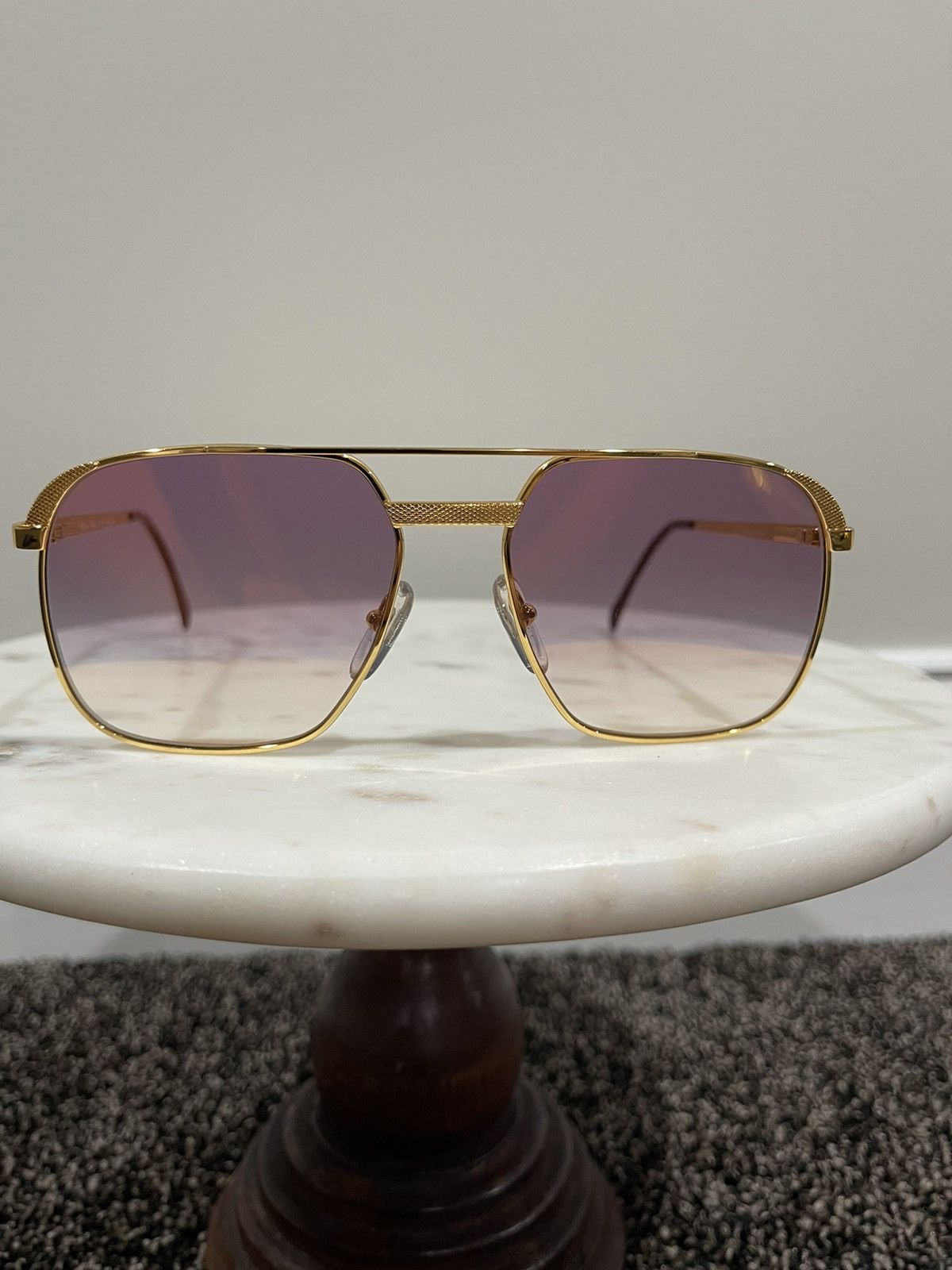 Vintage Hilton Vintage Class 10 995 E26 24kt Gold / Purple Gradient Size ONE SIZE - 6 Thumbnail