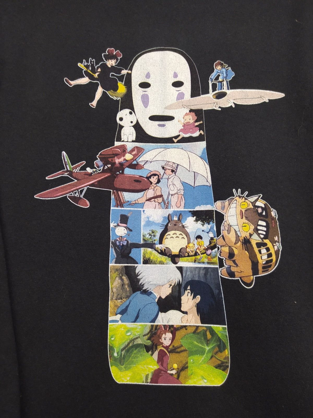 Anime Spirited Away Anime Long Sleeve T-shirts Size US M / EU 48-50 / 2 - 5 Thumbnail