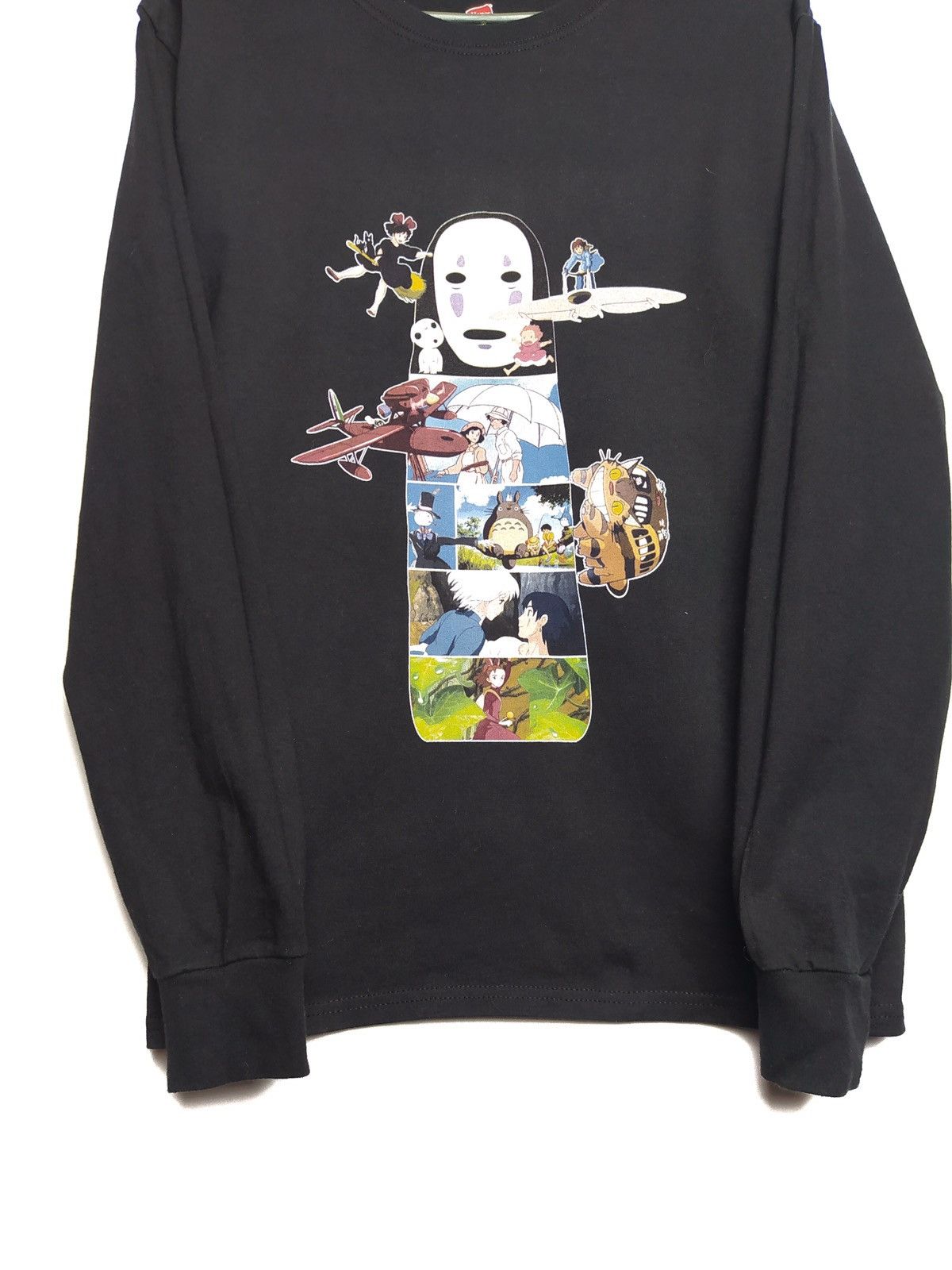 Anime Spirited Away Anime Long Sleeve T-shirts Size US M / EU 48-50 / 2 - 4 Thumbnail