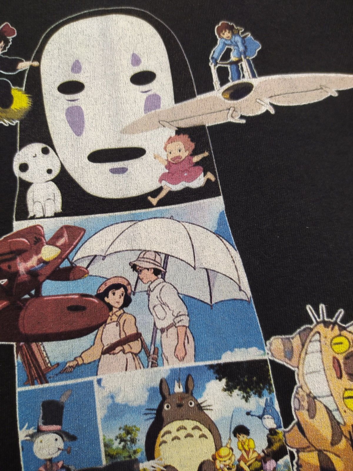 Anime Spirited Away Anime Long Sleeve T-shirts Size US M / EU 48-50 / 2 - 8 Thumbnail
