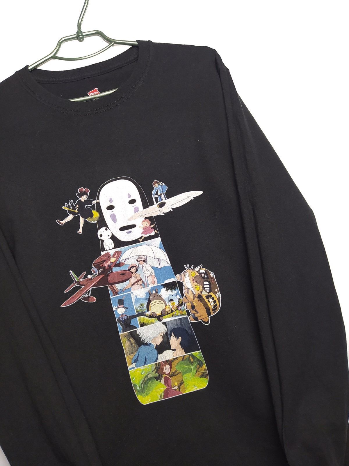 Anime Spirited Away Anime Long Sleeve T-shirts Size US M / EU 48-50 / 2 - 3 Thumbnail