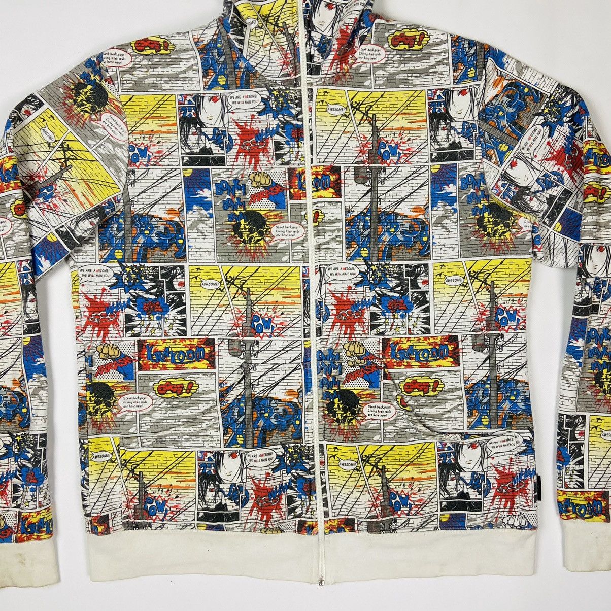 Japanese Brand × Vintage LIVING DEAD SOULS VAMP COMICS DISTRESSED Y2K HOODIE № 1123 Size US L / EU 52-54 / 3 - 2 Thumbnail