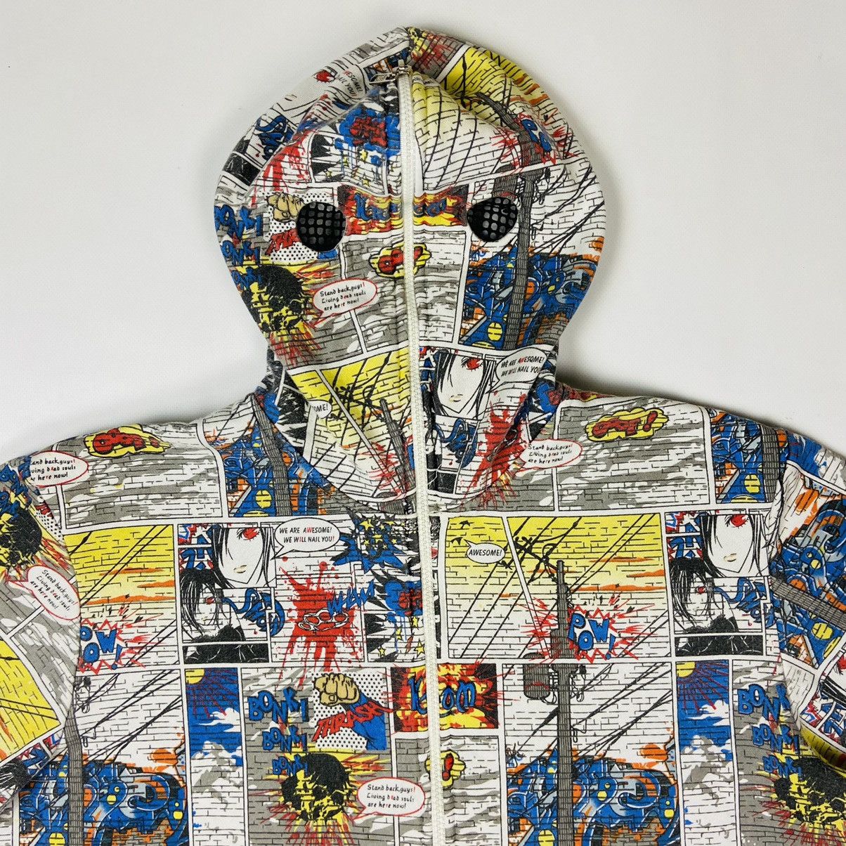 Japanese Brand × Vintage LIVING DEAD SOULS VAMP COMICS DISTRESSED Y2K HOODIE № 1123 Size US L / EU 52-54 / 3 - 3 Thumbnail