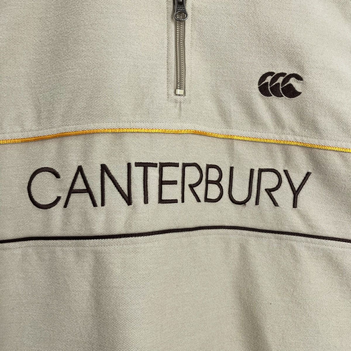 Canterbury of New Zealand Vintage Canterburry Big Logo Halfzip Sweatshirt Size M Size US M / EU 48-50 / 2 - 6 Thumbnail