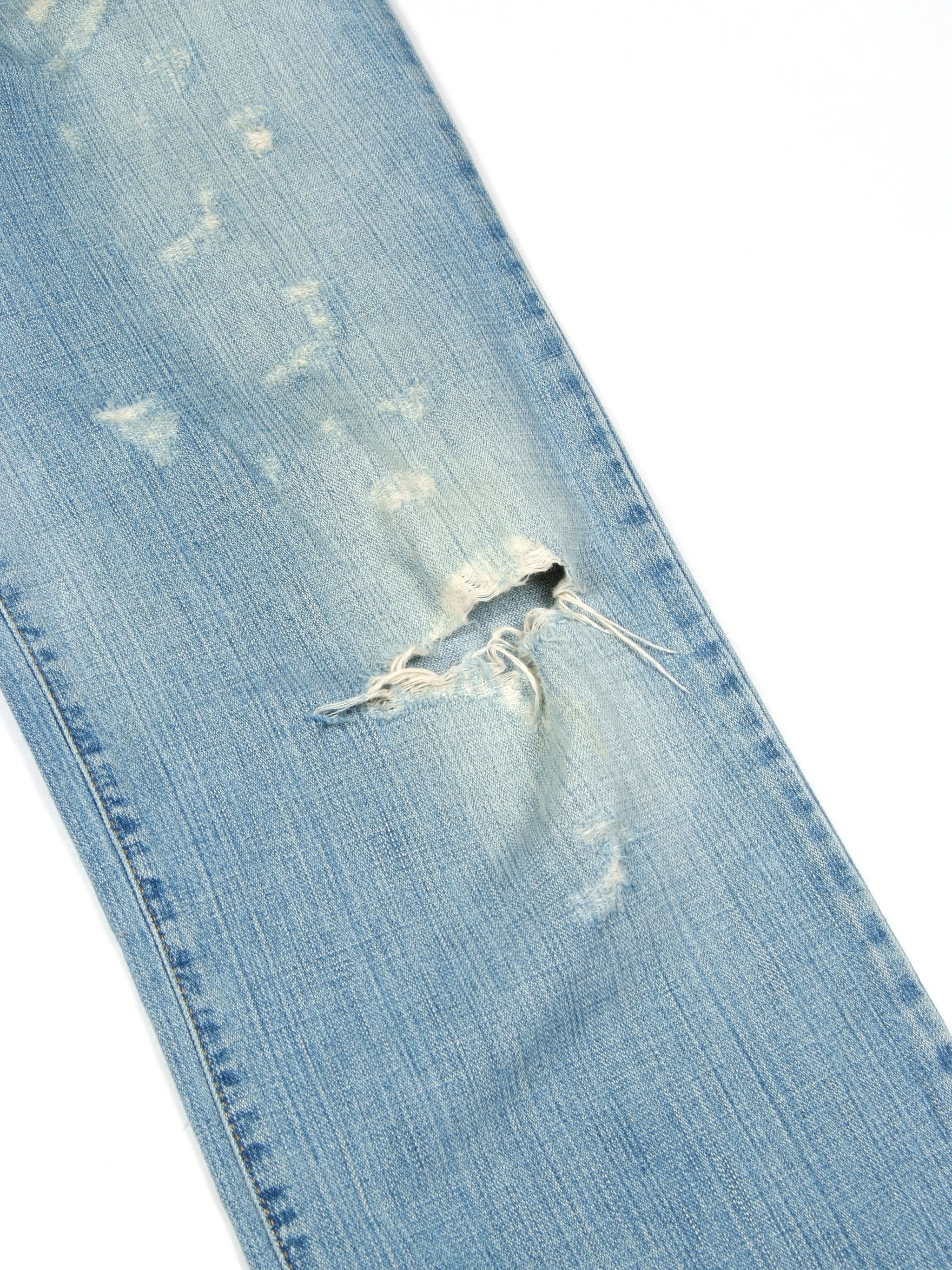 Dolce & Gabbana × Vintage Vintage y2k Dolce & Gabbana Distressed Denim Jeans (33) Size US 33 - 10 Thumbnail
