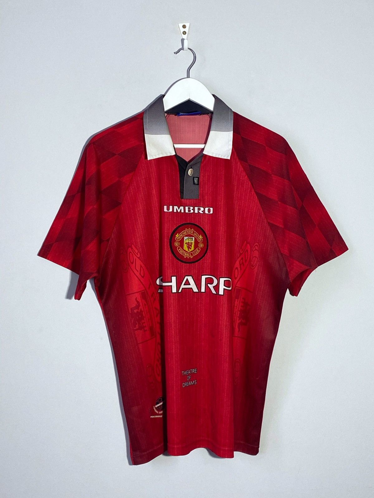 1996-98 Manchester United Home Shirt | ヤマダウェブコム