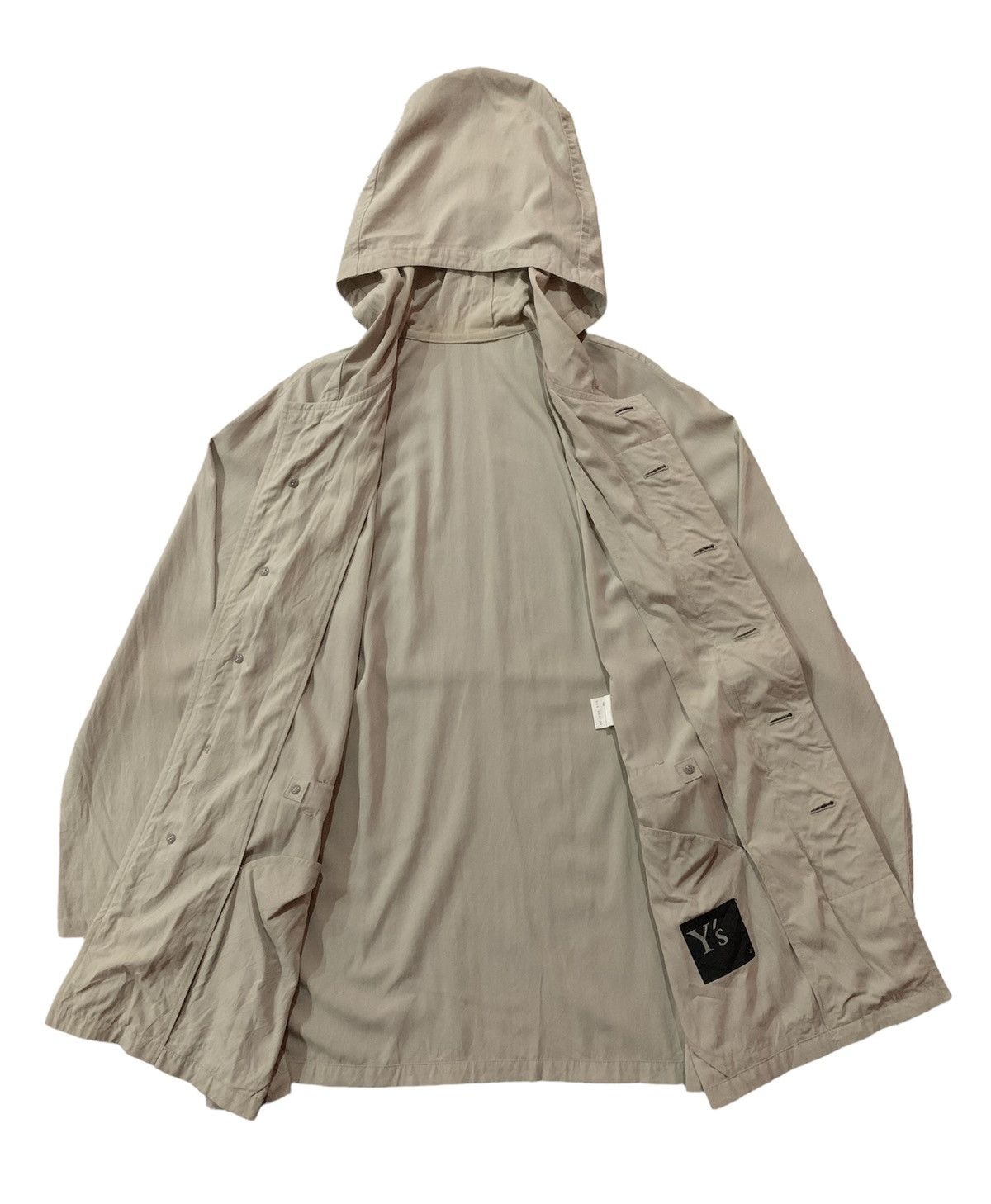 Y's × Yohji Yamamoto Vintage Y,s Yohji yamamoto Parka Rayon Design Size US M / EU 48-50 / 2 - 3 Thumbnail