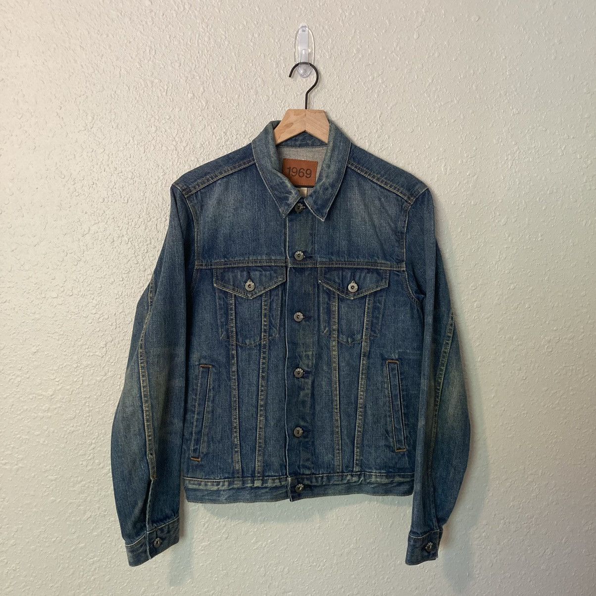 Gap Gap Japanese Selvedge Denim Medium Wash Jacket | Grailed