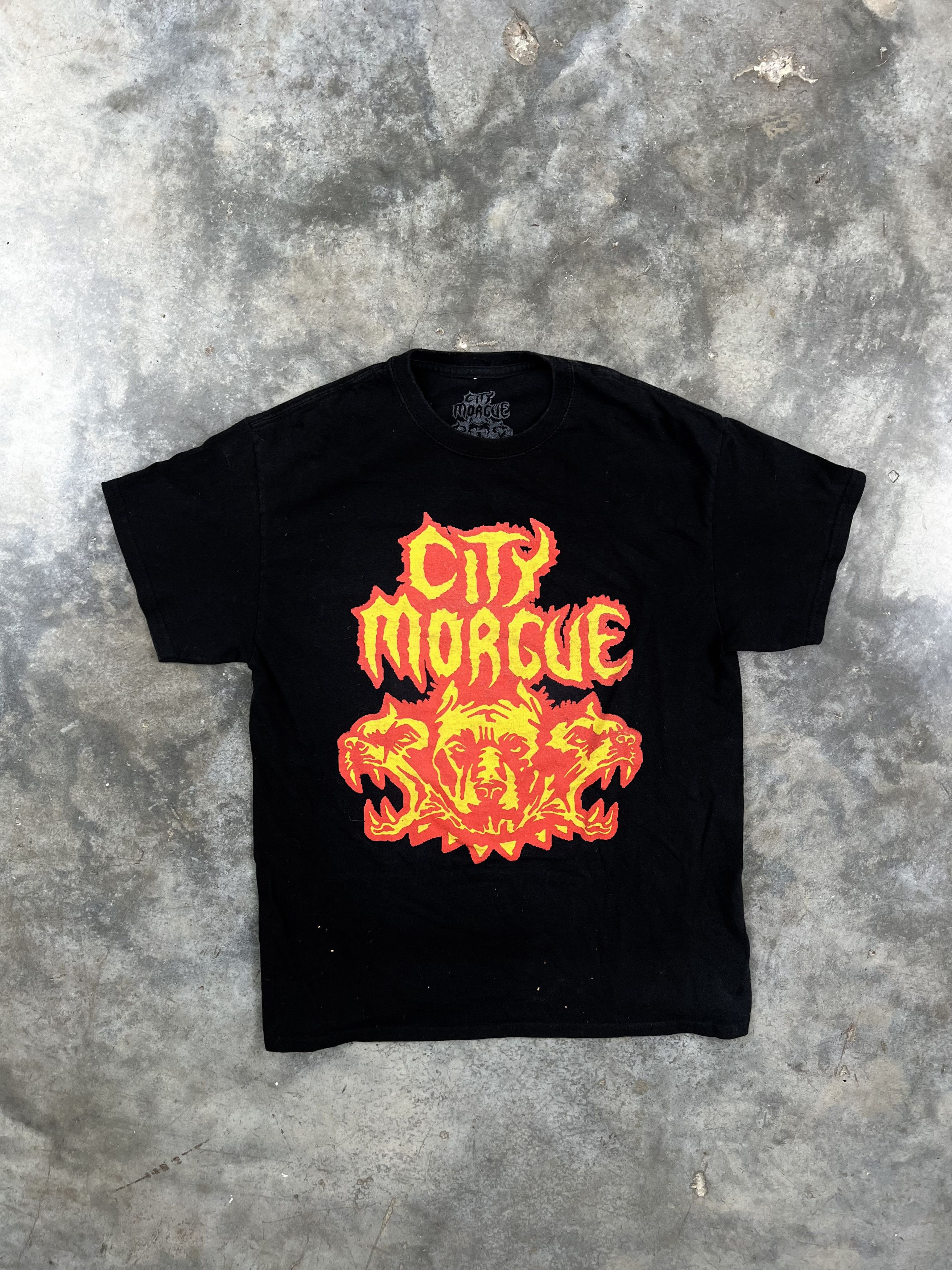 Vintage City Morgue 2019 Tour Dogs Tee Black Medium 🥣🧊❄️ Toxic Size US M / EU 48-50 / 2 - 1 Thumbnail