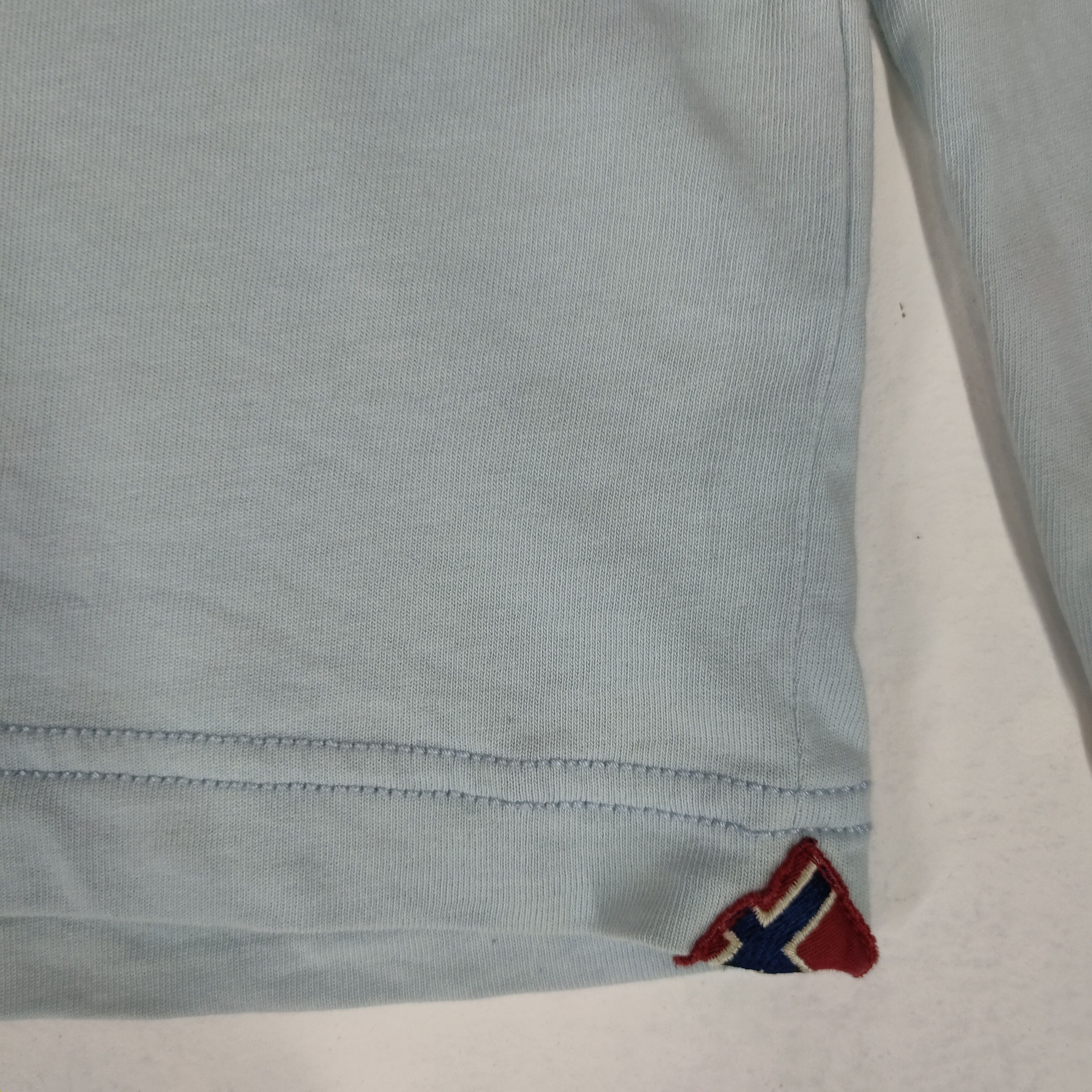 Vintage NAPAPIJRI 1987 Embroidery Logo Outdoor M Size Shirt