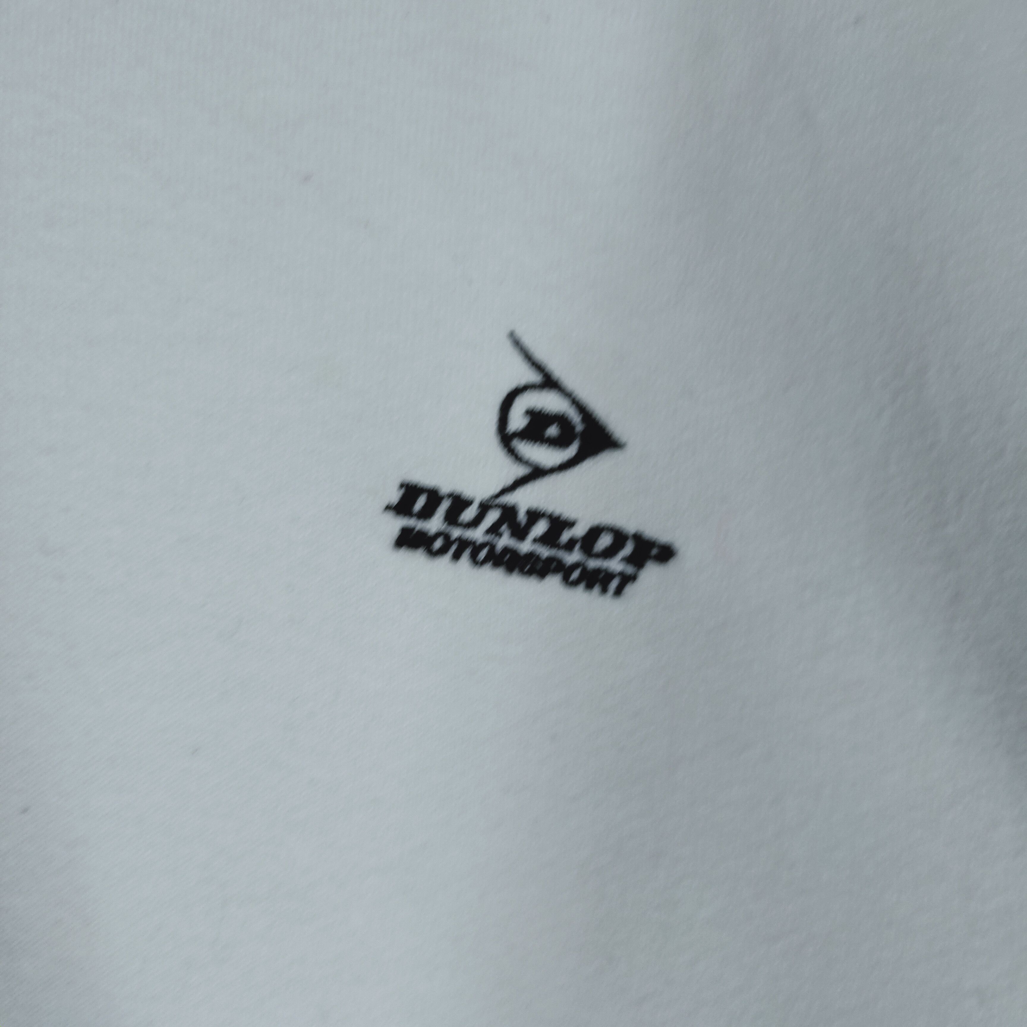 Dunlop Vintage DUNLOP MOTORSPORT SWEATSHIRT Embroidery Logo White Size US M / EU 48-50 / 2 - 3 Thumbnail