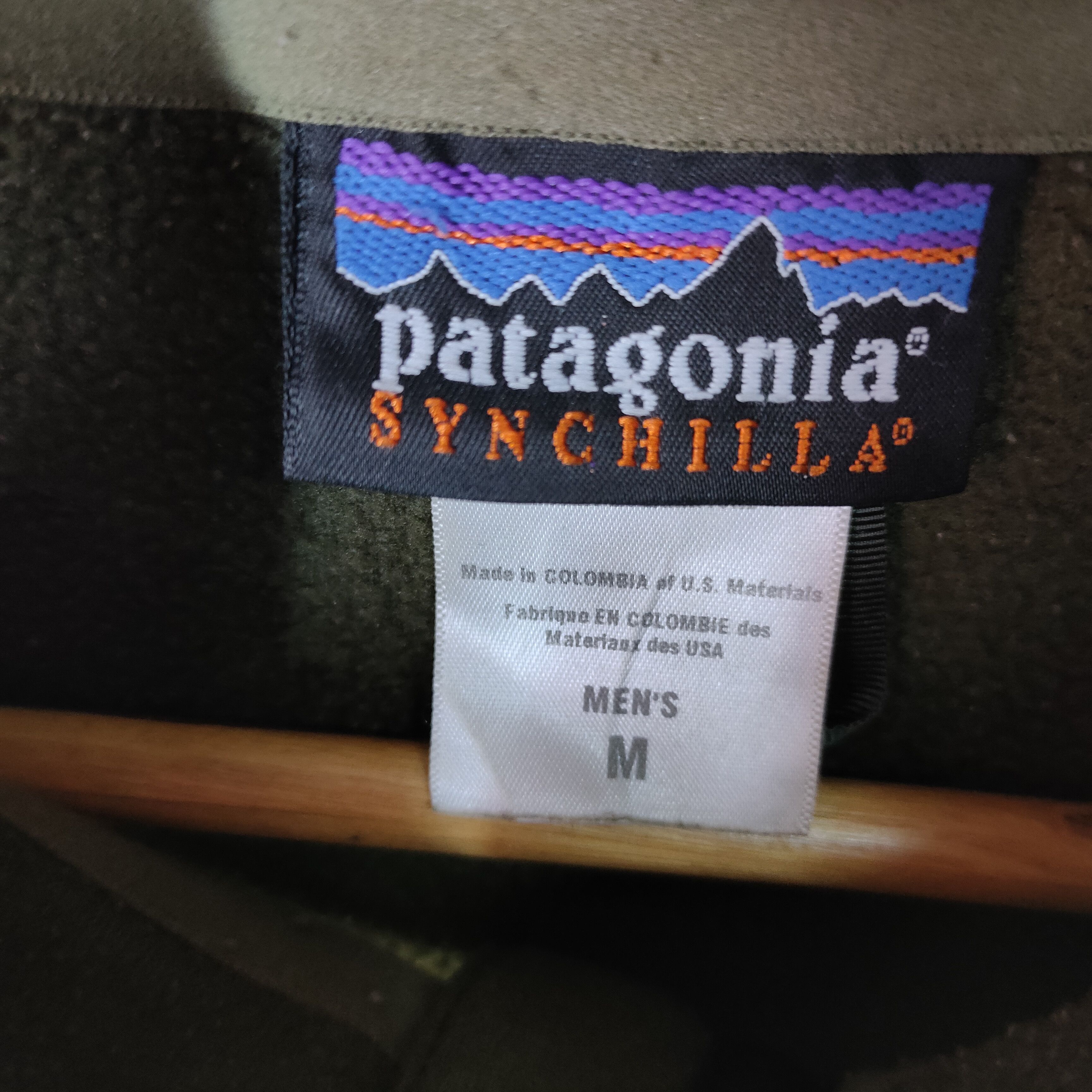 Patagonia VINTAGE PATAGONIA SYNCHILLA Made In USA Fleece Jacket Size US M / EU 48-50 / 2 - 5 Thumbnail