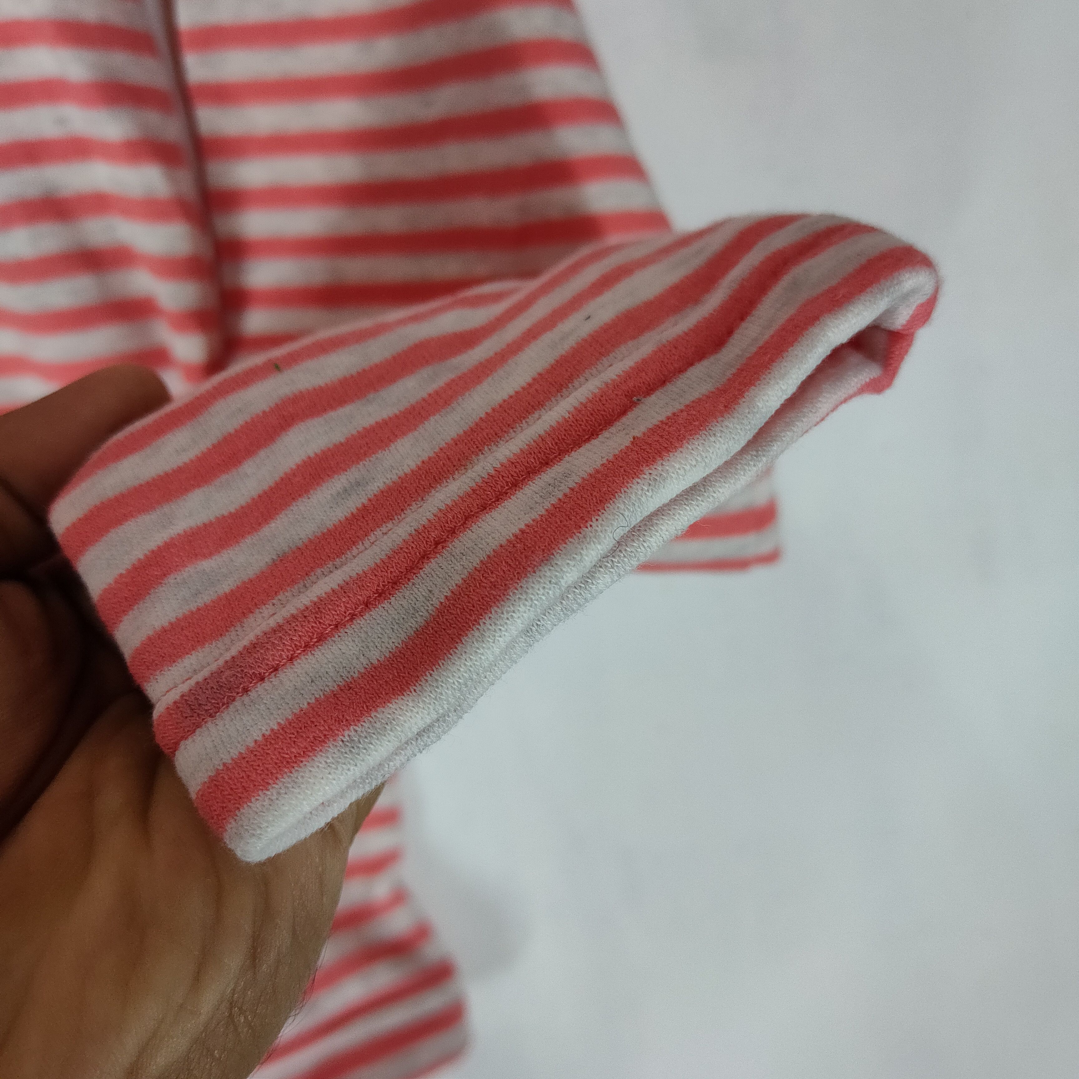 Kangol KANGOL SPORT Stripe Pattern Unworn Pink Neck Zipper Sweater Size US M / EU 48-50 / 2 - 6 Thumbnail