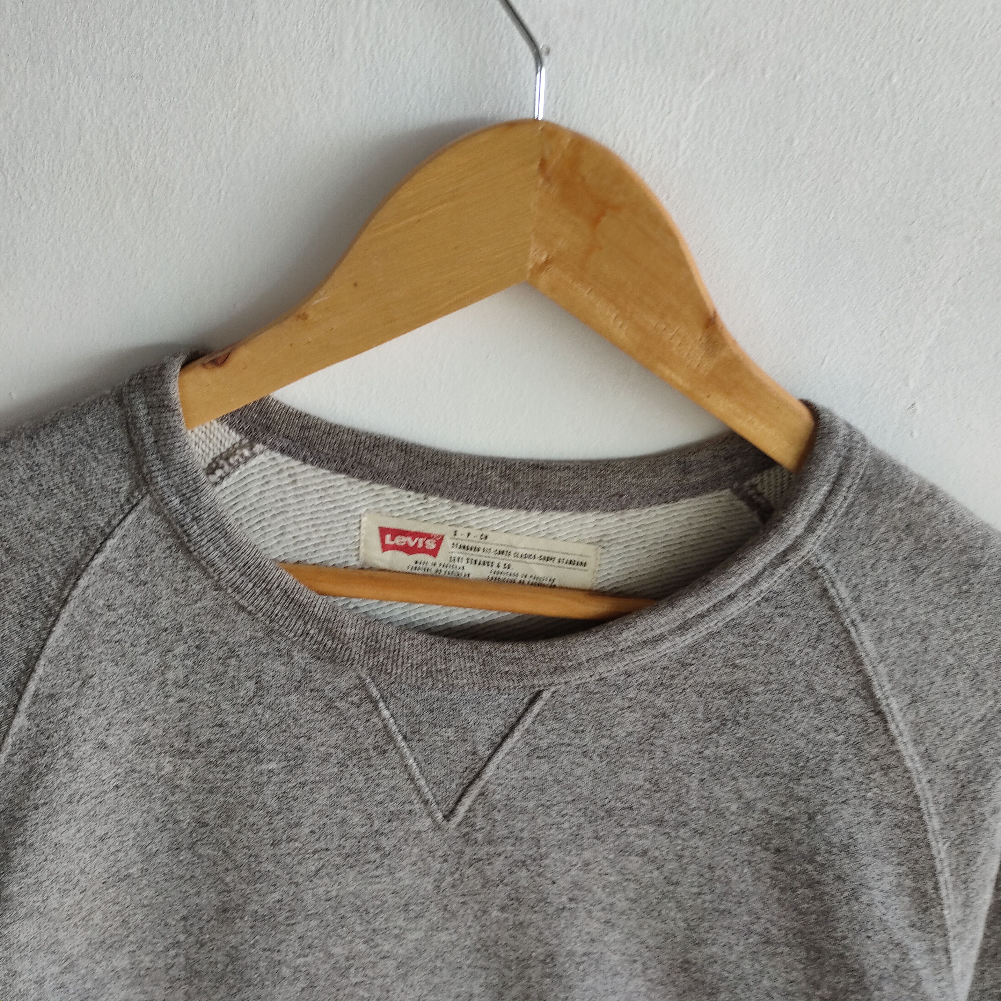 Levi's LEVIS STRAUSS & CO Plain Crewneck Medium Size Sweatshirt Size US M / EU 48-50 / 2 - 2 Thumbnail