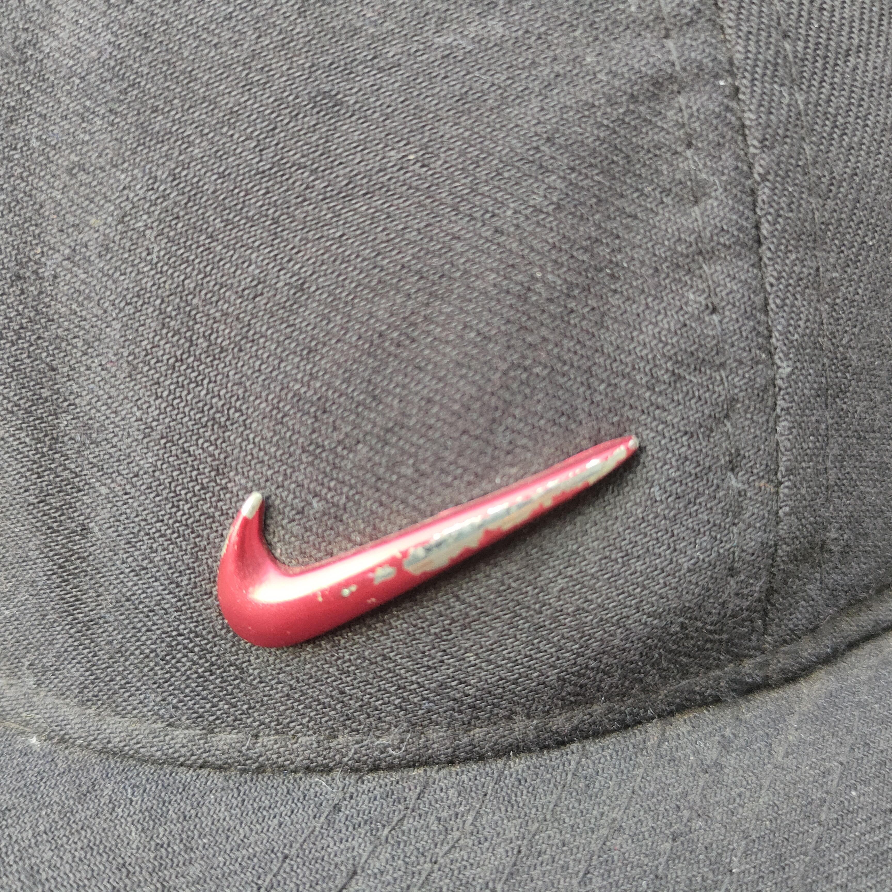 Nike Vintage 90s NIKE SWOOSH Aluminum Emblem Cap Adjustable Size ONE SIZE - 2 Thumbnail