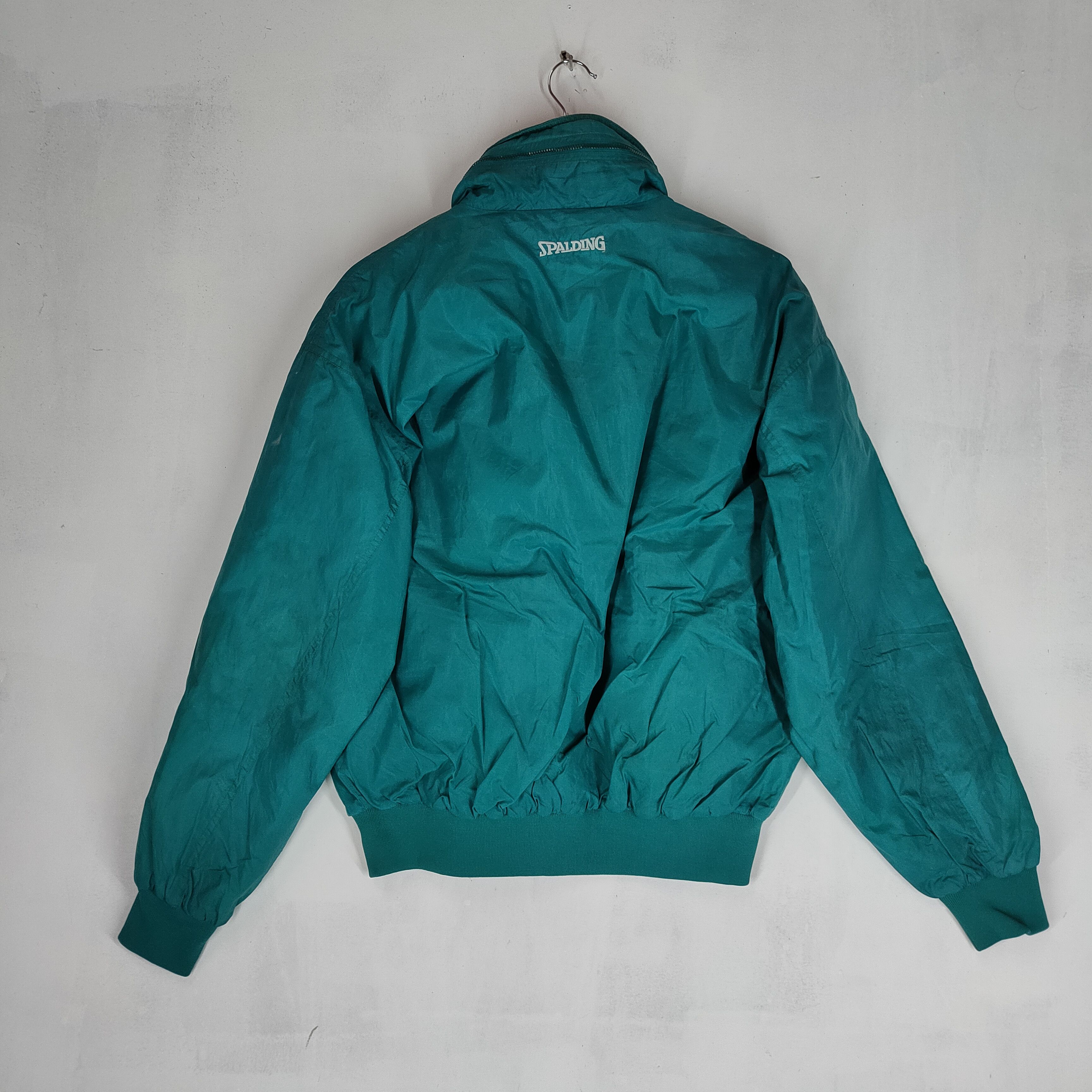 Spalding SPALDING Satin Bomber Embroidery Logo Hidden Hoodie Size US L / EU 52-54 / 3 - 5 Thumbnail