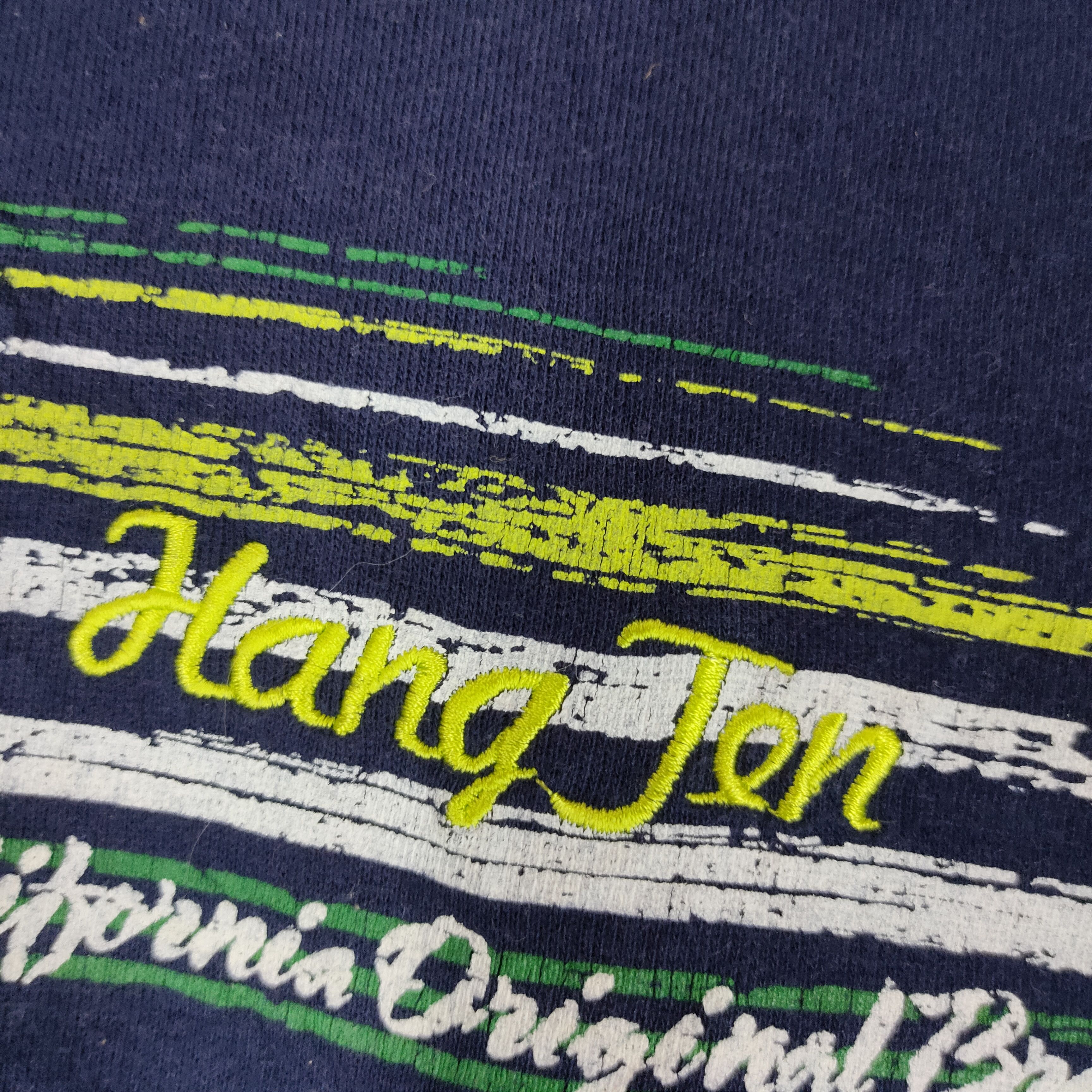 Hang Ten HANG TEN Embroidery Spellout Big Back Printed Sweatshirt Size US M / EU 48-50 / 2 - 2 Thumbnail