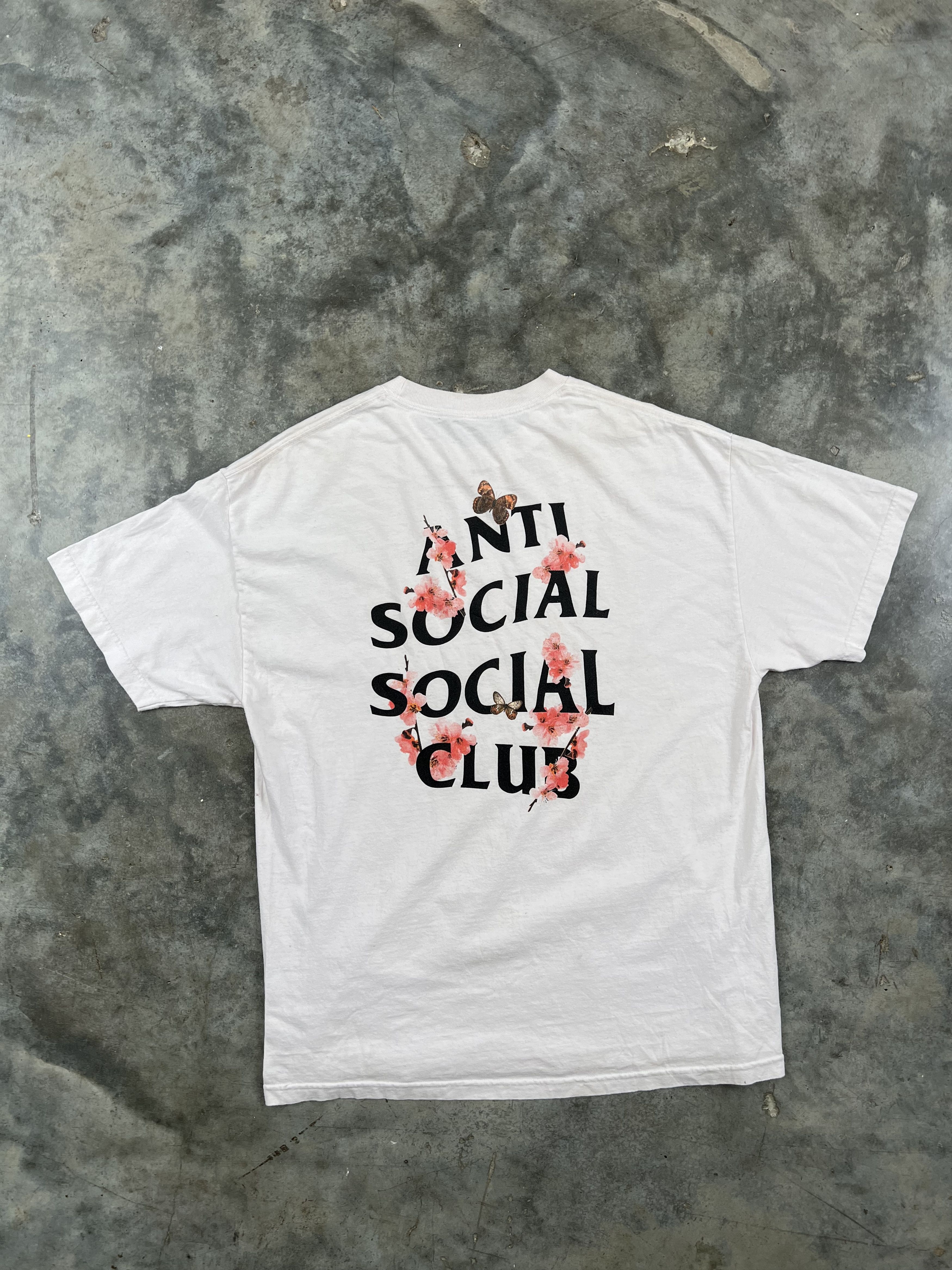 Anti Social Social Club Kkoch White T-shirt XL ASSC