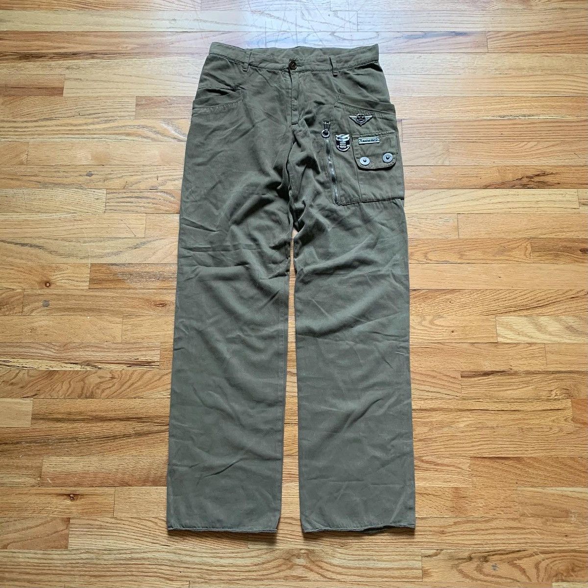 Dirk Bikkembergs FW2006 Moleskin Pinned Pant Size US 30 / EU 46 - 1 Thumbnail