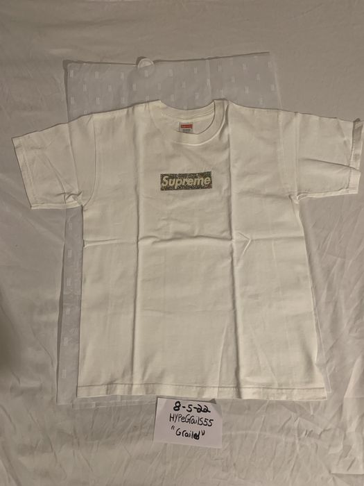 Supreme 1999 Supreme x Jackson Pollock Box Logo Tee | Grailed