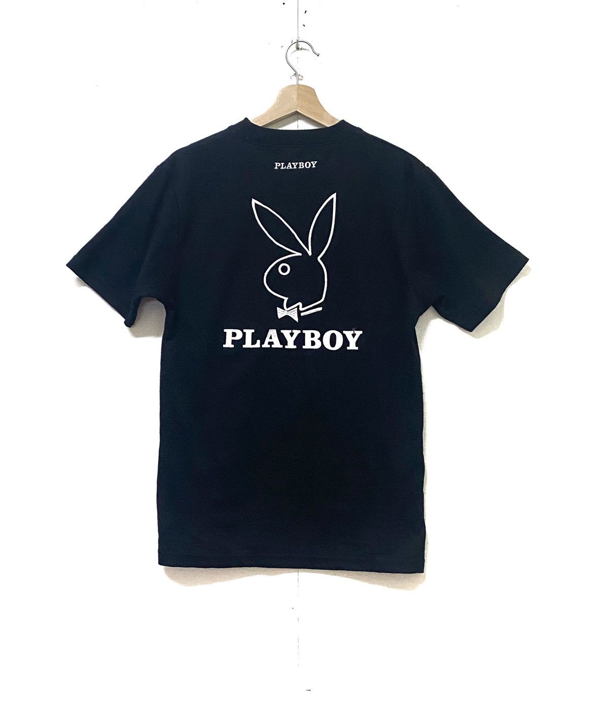 Vintage Playboy Spell Out Big Logo Tee Shirt