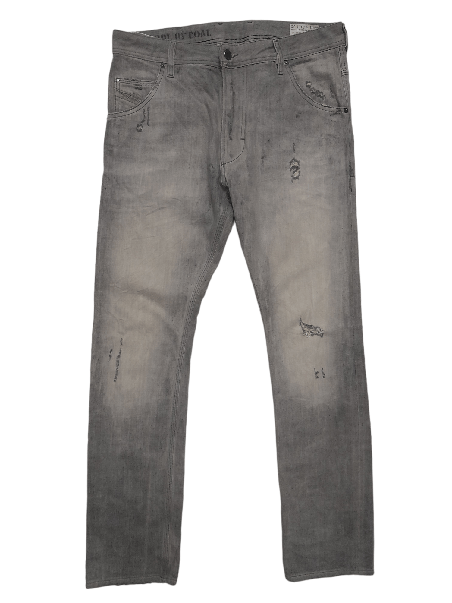 Diesel DIESEL Krooley Coal Denim (E74) W32 Size US 32 / EU 48 - 1 Thumbnail