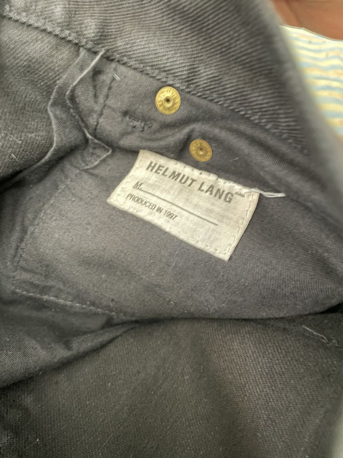 Helmut Lang Helmut Lang FW1997 Rubber Paint Stripe Jeans Size US 29 - 8 Thumbnail