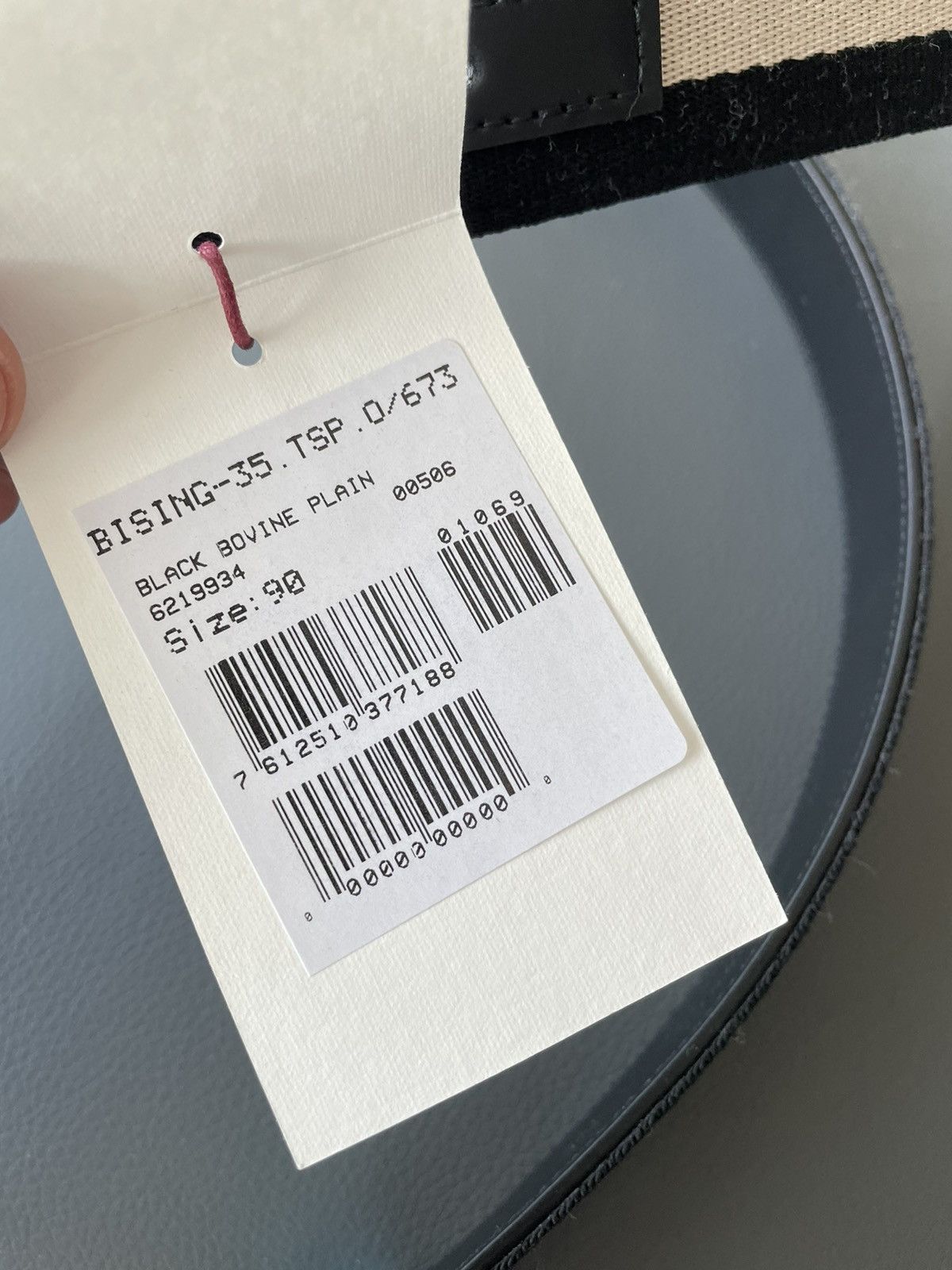 Bally Brand New Iconic Bally Logo Leather Belt Size 32 - 6 Thumbnail