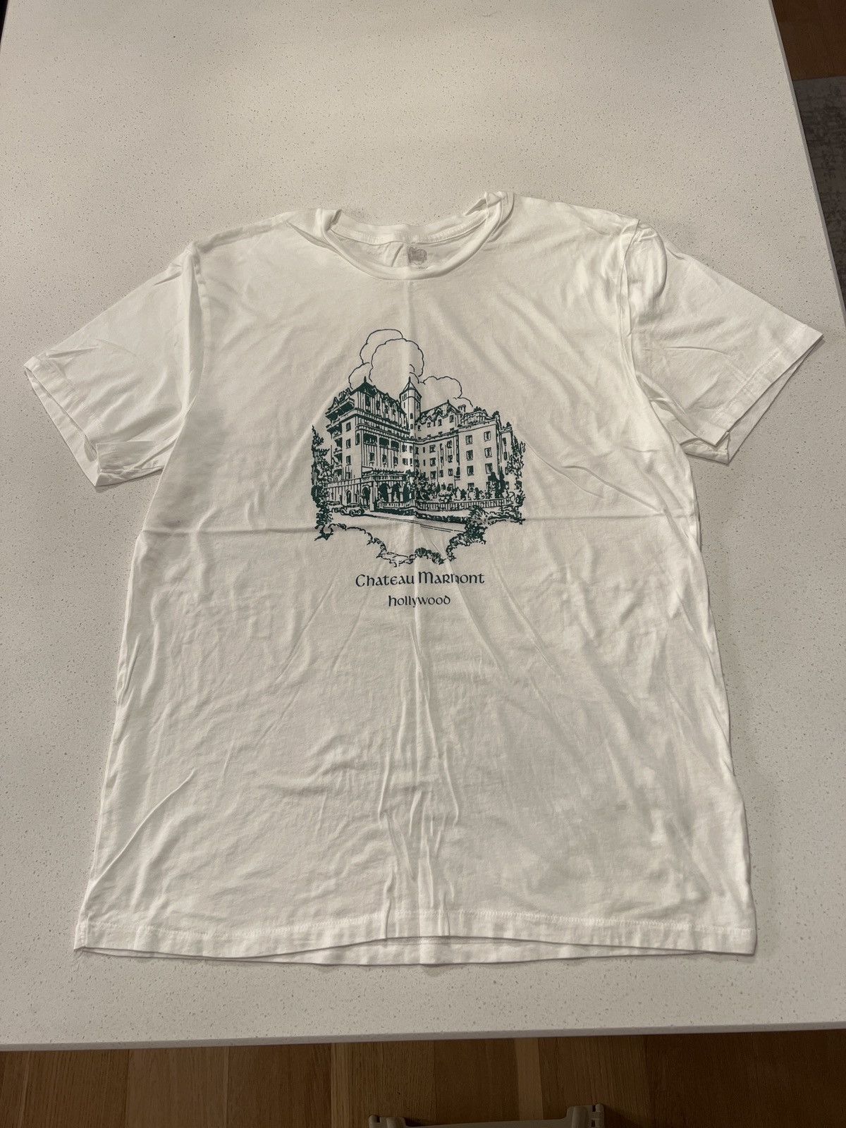 Black T-Shirt With Chateau Logo main image 1
