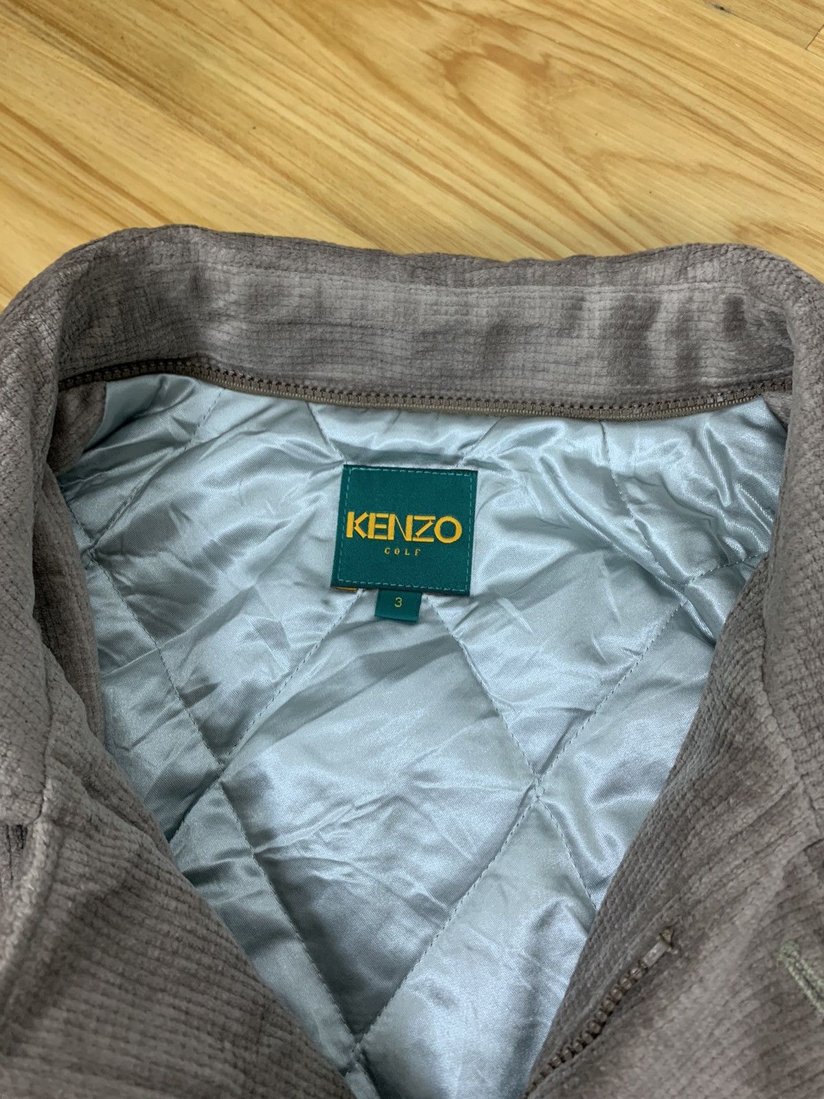 Japanese Brand × Kenzo Kenzo golf quilted Jacket Size US L / EU 52-54 / 3 - 4 Thumbnail
