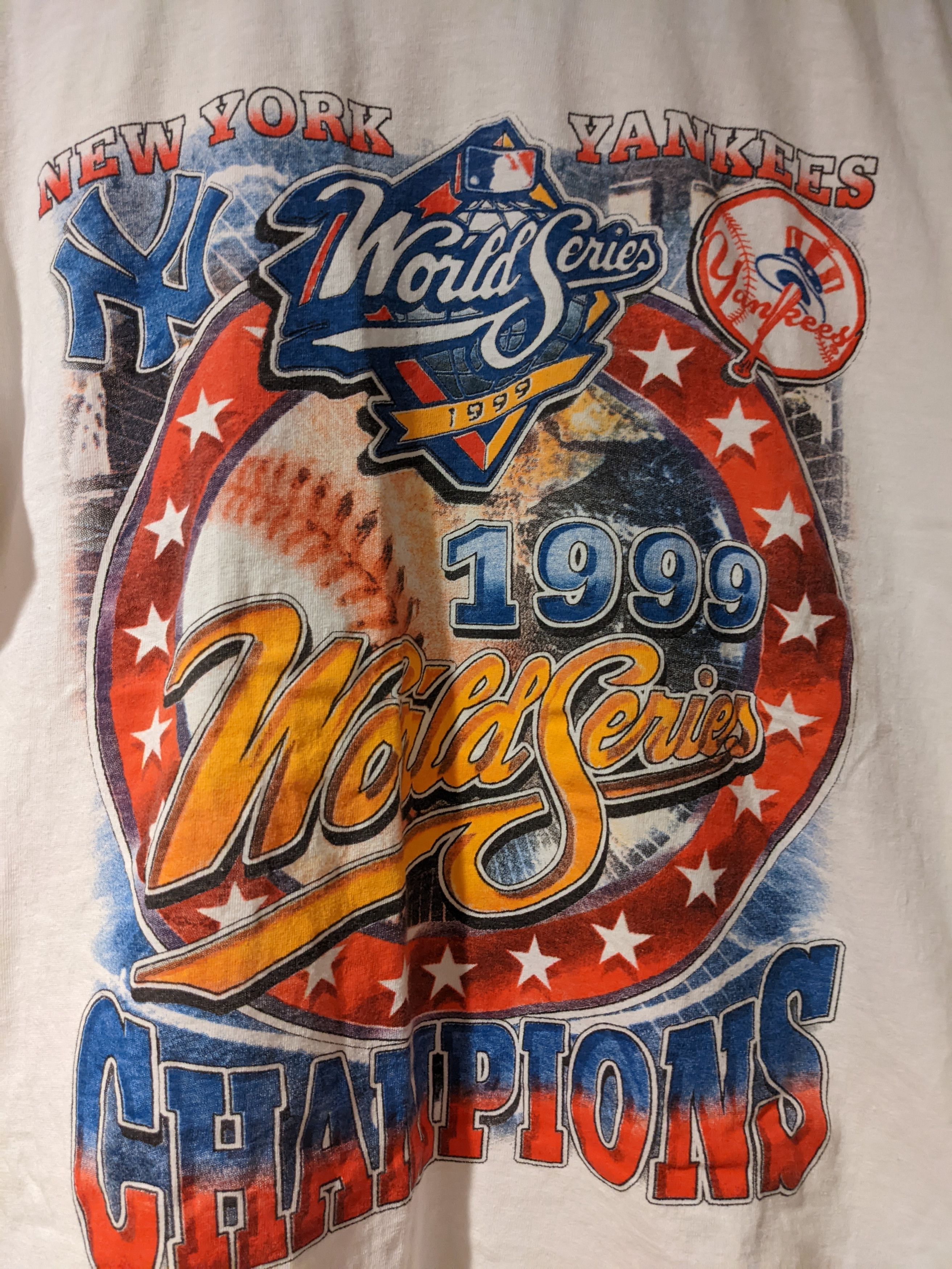 New York Yankees Vintage 1999 World Series Champion New York Yankees Size US L / EU 52-54 / 3 - 2 Thumbnail