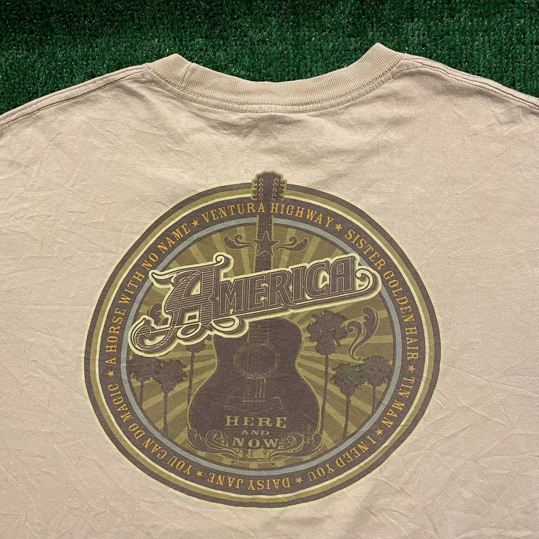 T-shirt America Band United States Tour 83 - Tailles S à 5XL - Neuf Avec étiquettes - 100% Coton