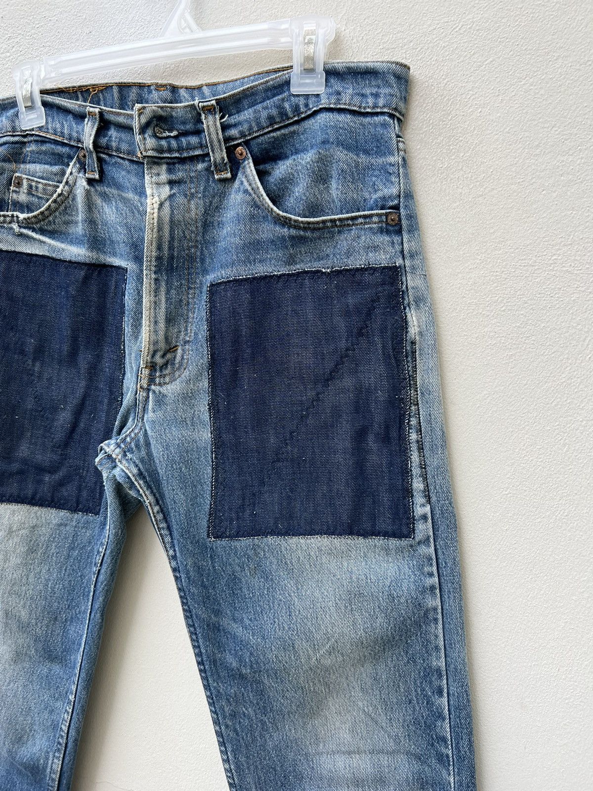 Levi's Vintage 80s Levi’s 505 Orange Tab Denim Trashed Jeans Size US 32 / EU 48 - 12 Thumbnail