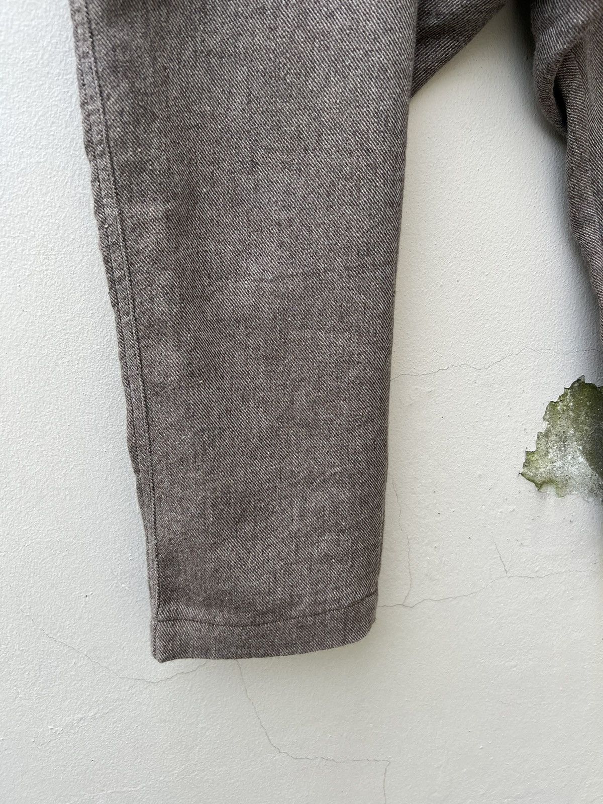 Sasquatchfabrix Sasquatchfabrix Japan Linen Blend Cropped Trouser Pant Size US 29 - 9 Thumbnail