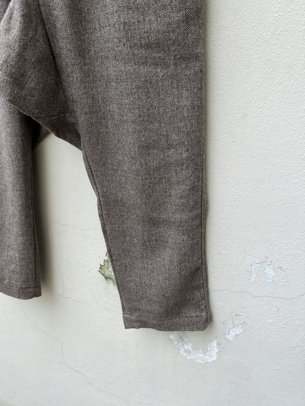 Sasquatchfabrix Sasquatchfabrix Japan Linen Blend Cropped Trouser Pant Size US 29 - 11 Thumbnail