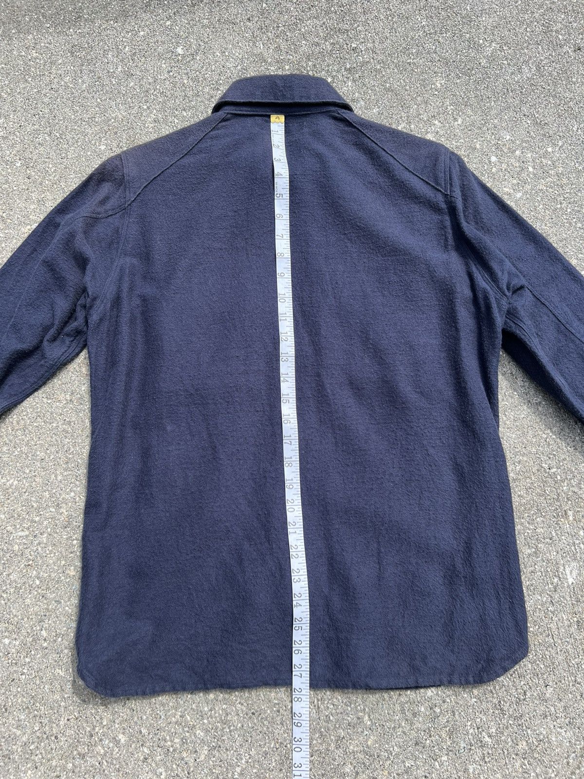 Fujito Fujito Japan Sun Fade Navy Blue 4 Pocket Zipper Jacket Shirt Size US S / EU 44-46 / 1 - 5 Thumbnail