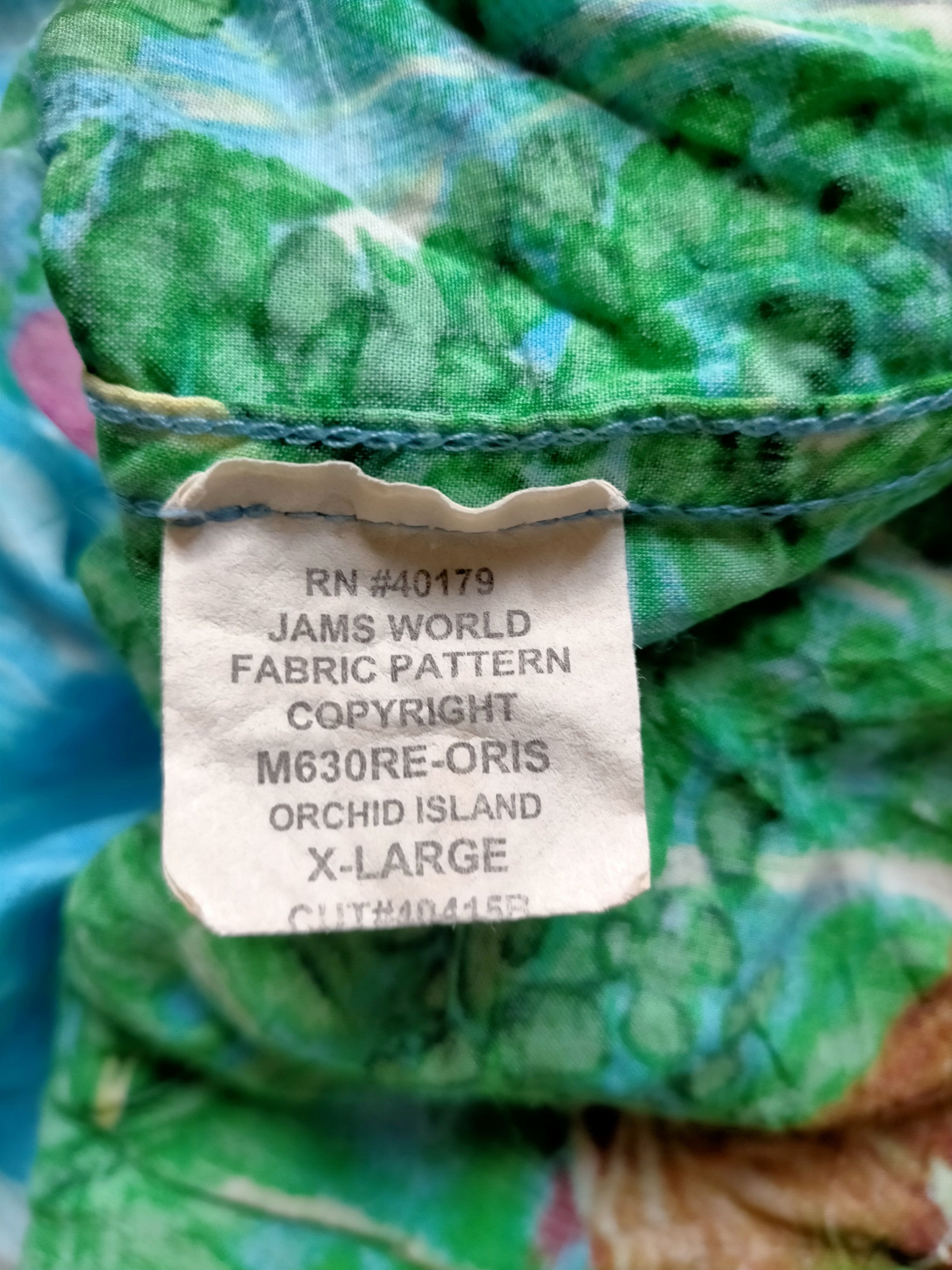 Jams World Vintage 80s Jams World Hawaii Rayon Button up Size US XL / EU 56 / 4 - 5 Thumbnail