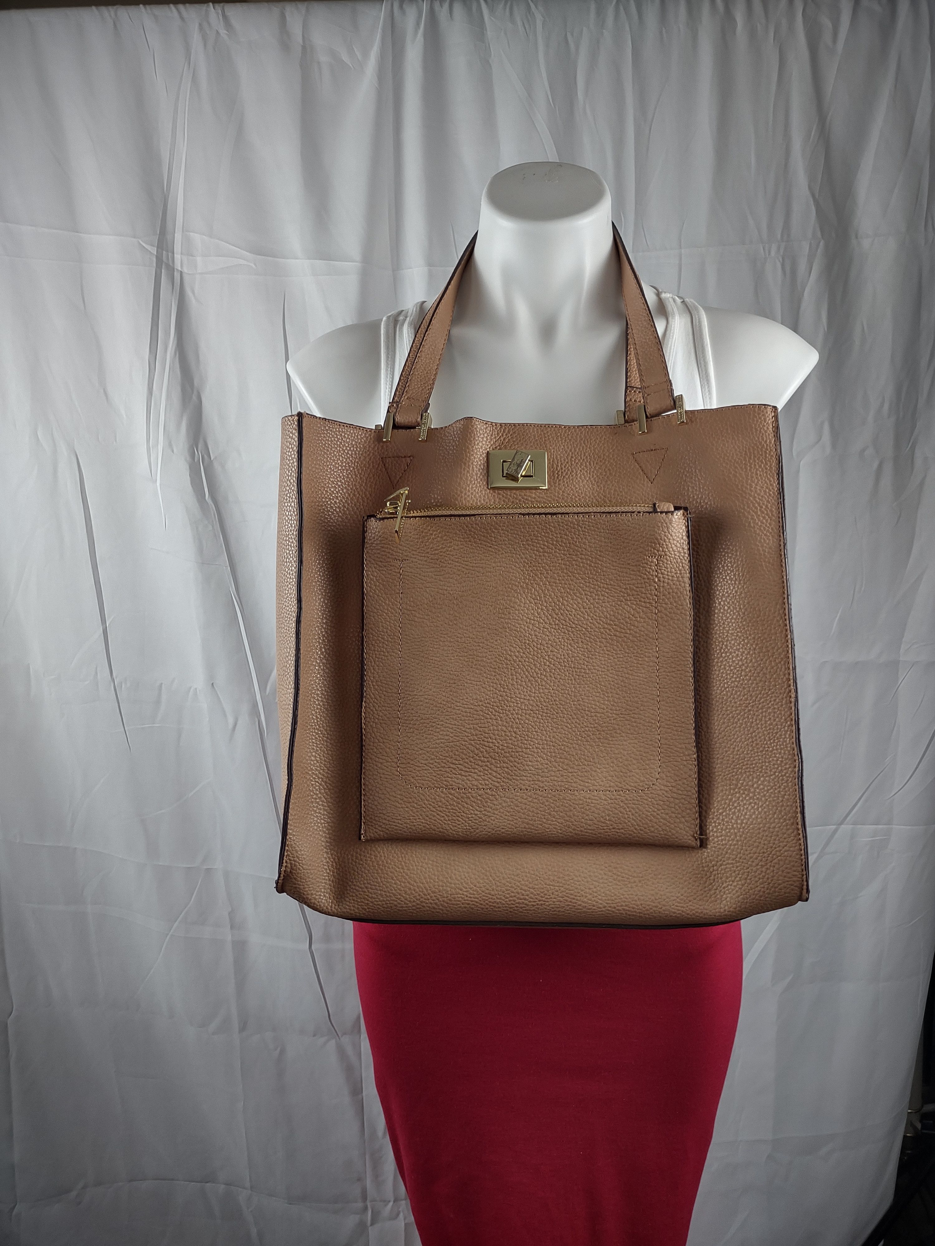 Steve Madden leather tan handbag tote Accessories