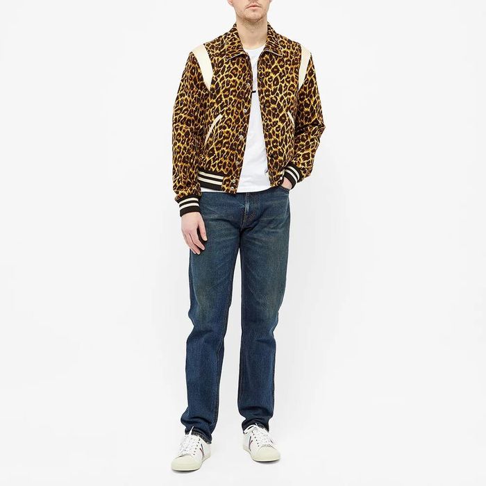Celine Leopard Corduroy Teddy Jacket Grailed