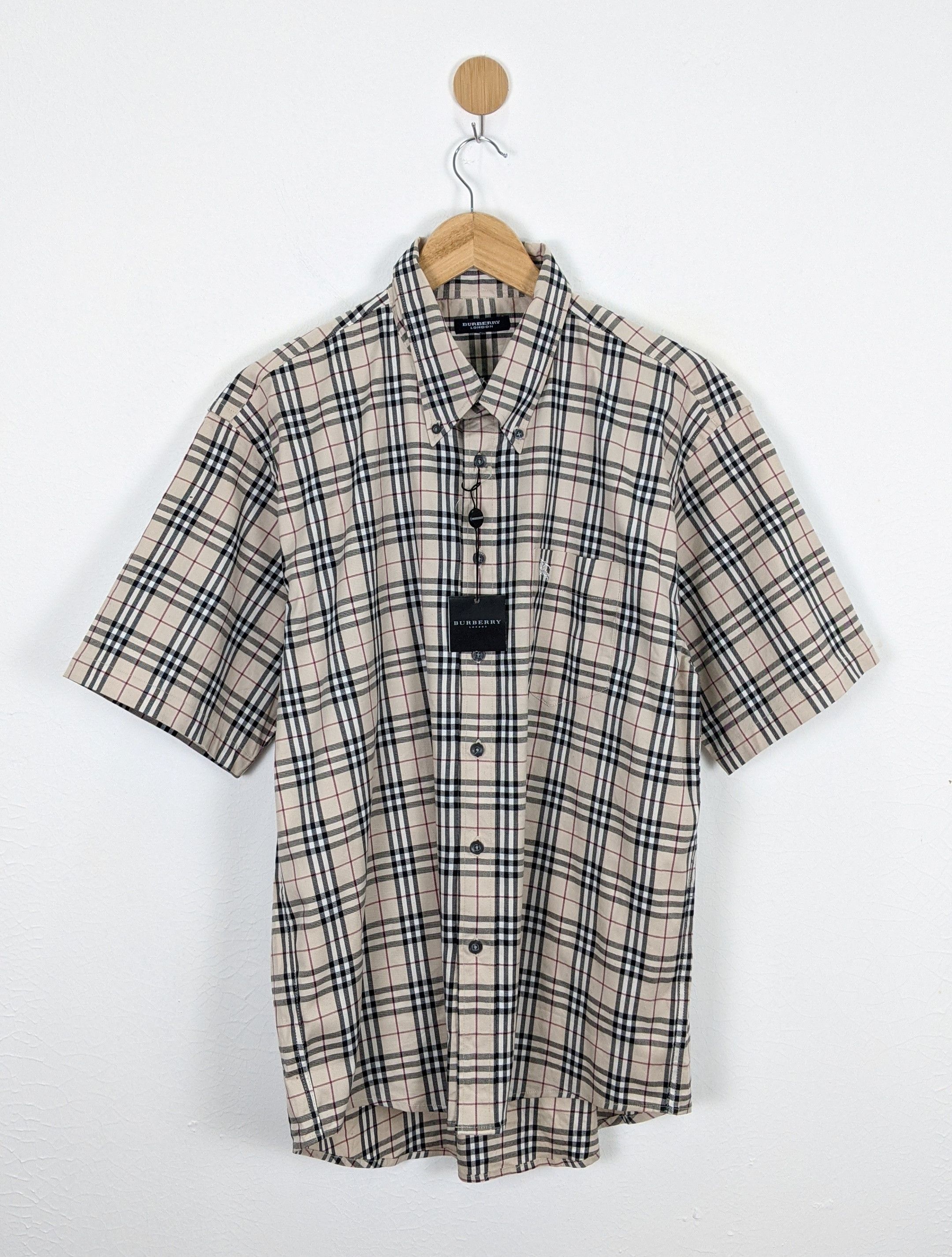 Vintage Burberry London Nova Check shirt