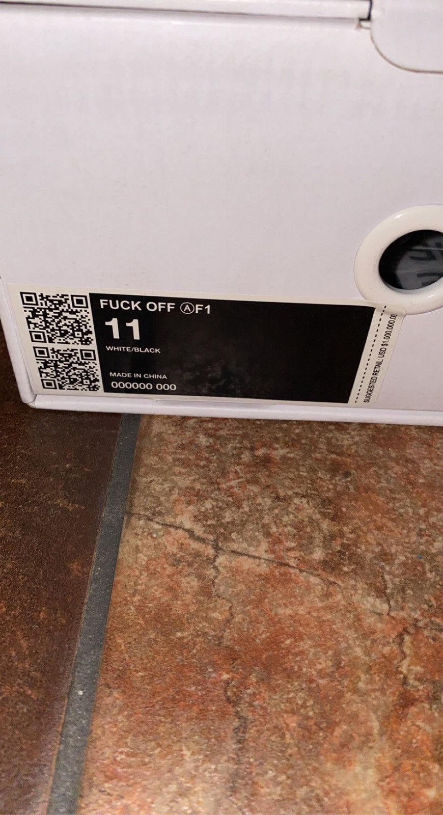 Fuck Off AF1s