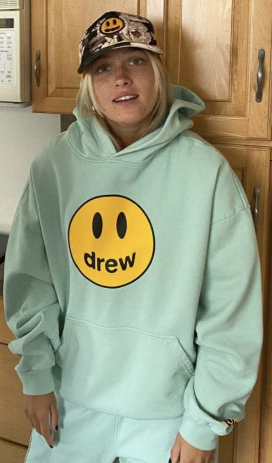 Drew House Drew House Mascot Hoodie Mint Rare Grailed