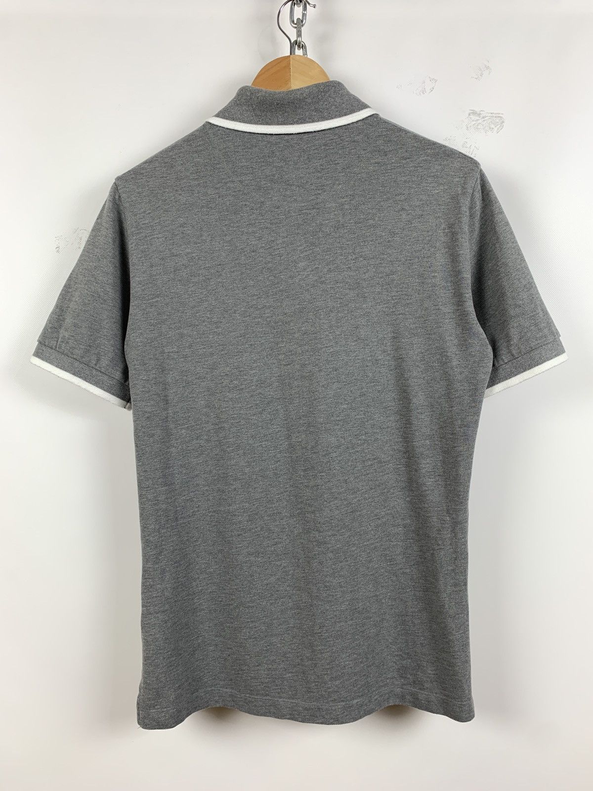 Vivienne Westwood Vivienne Westwood Grey/White Polo Shirt Size US L / EU 52-54 / 3 - 5 Thumbnail