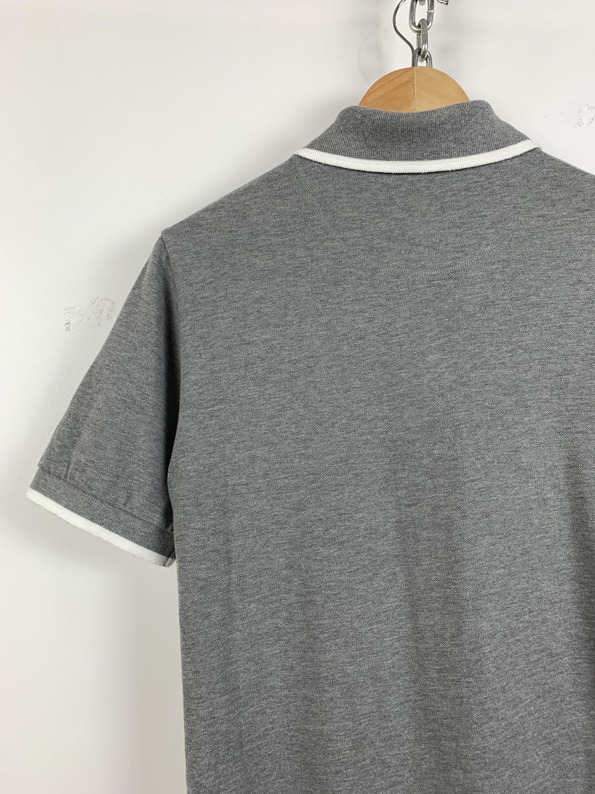 Vivienne Westwood Vivienne Westwood Grey/White Polo Shirt Size US L / EU 52-54 / 3 - 9 Thumbnail