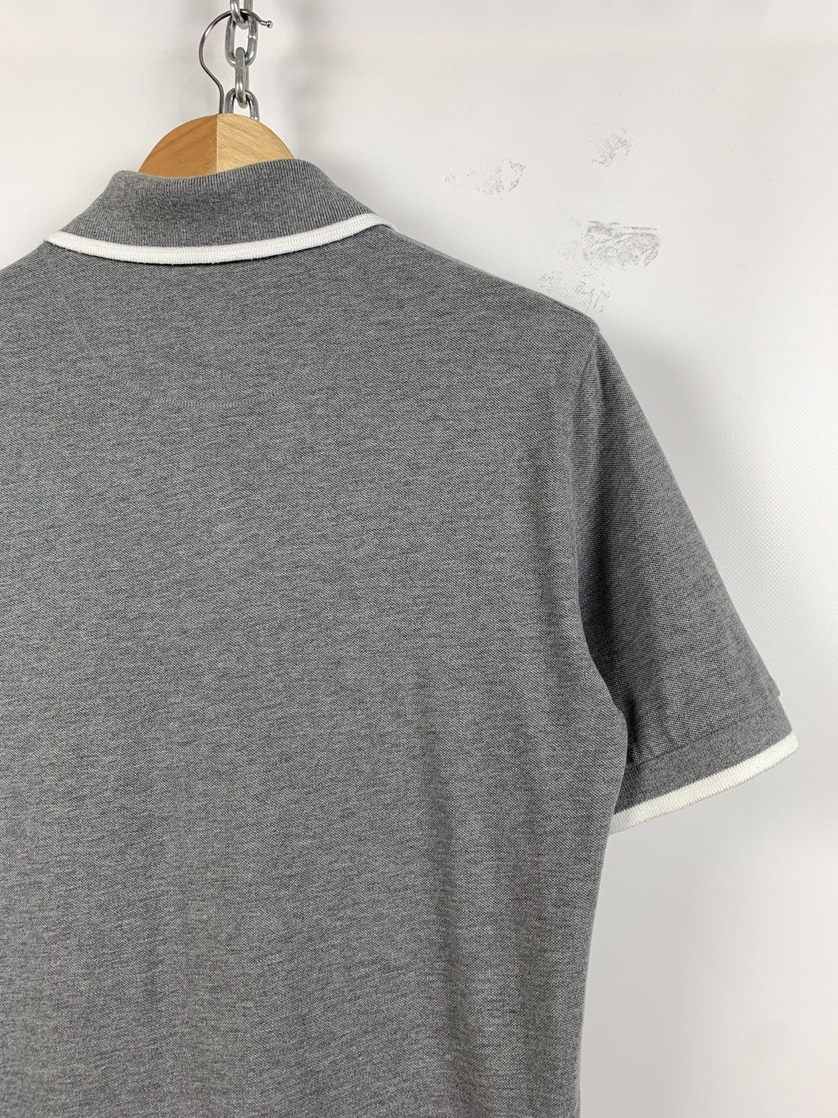 Vivienne Westwood Vivienne Westwood Grey/White Polo Shirt Size US L / EU 52-54 / 3 - 10 Thumbnail