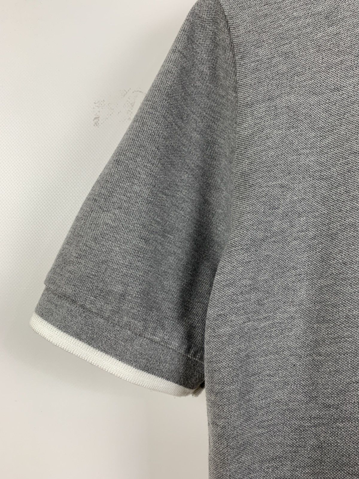 Vivienne Westwood Vivienne Westwood Grey/White Polo Shirt Size US L / EU 52-54 / 3 - 7 Thumbnail