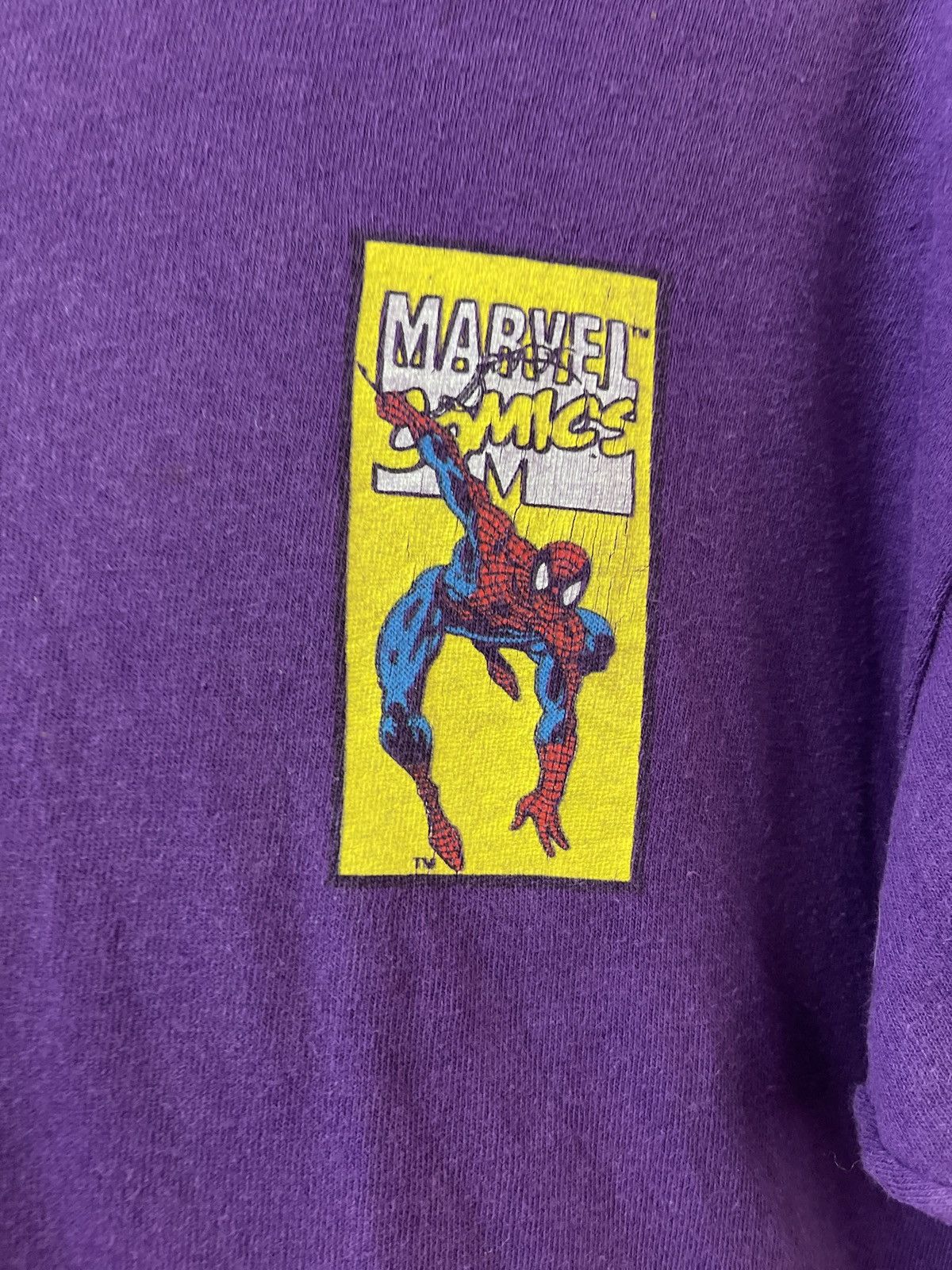 Marvel Comics × Vintage VINTAGE 90S MARVEL COMICS PHOTO TEE VERY RARE Size US M / EU 48-50 / 2 - 8 Thumbnail