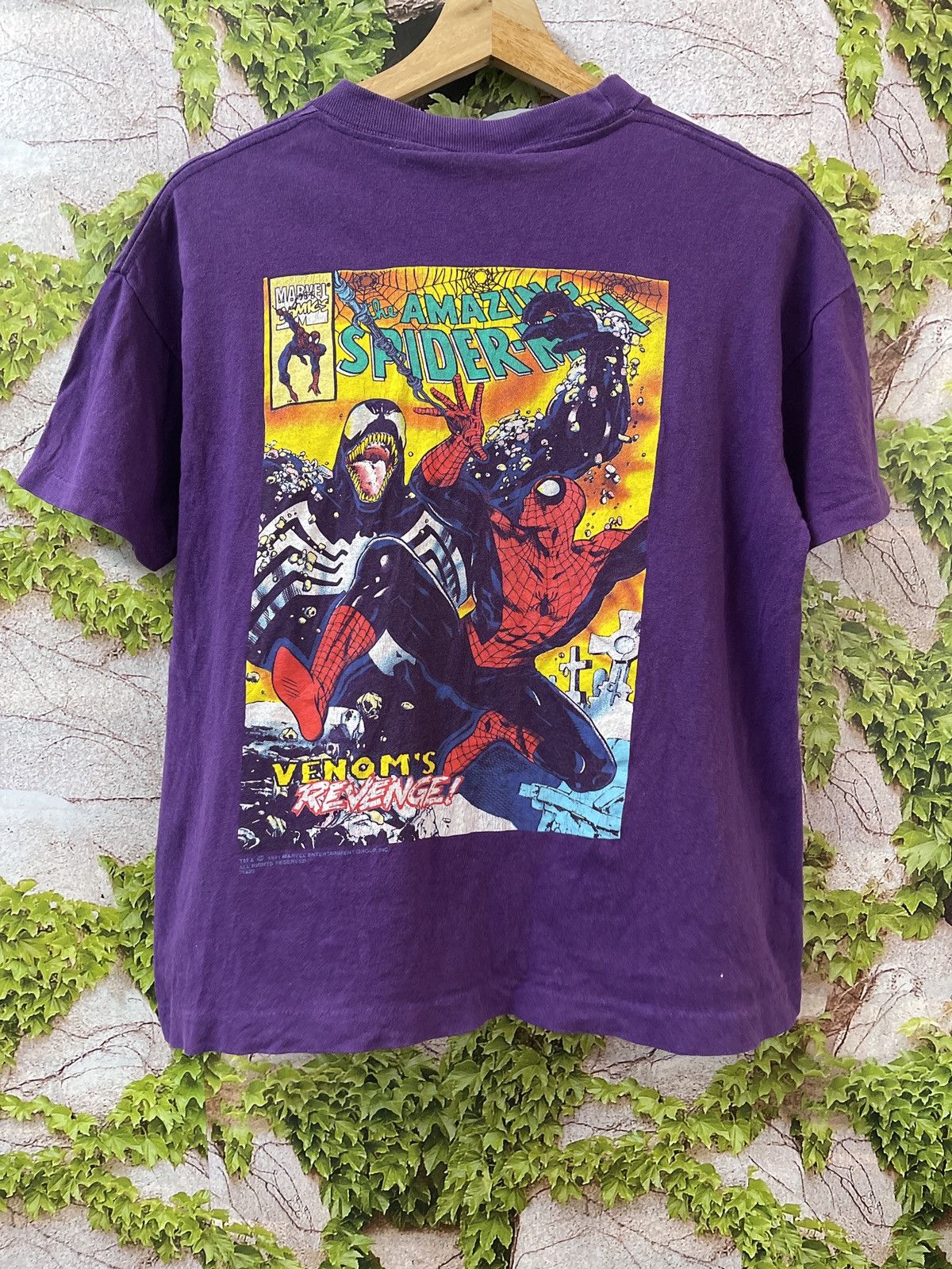 Marvel Comics × Vintage VINTAGE 90S MARVEL COMICS PHOTO TEE VERY RARE Size US M / EU 48-50 / 2 - 1 Thumbnail