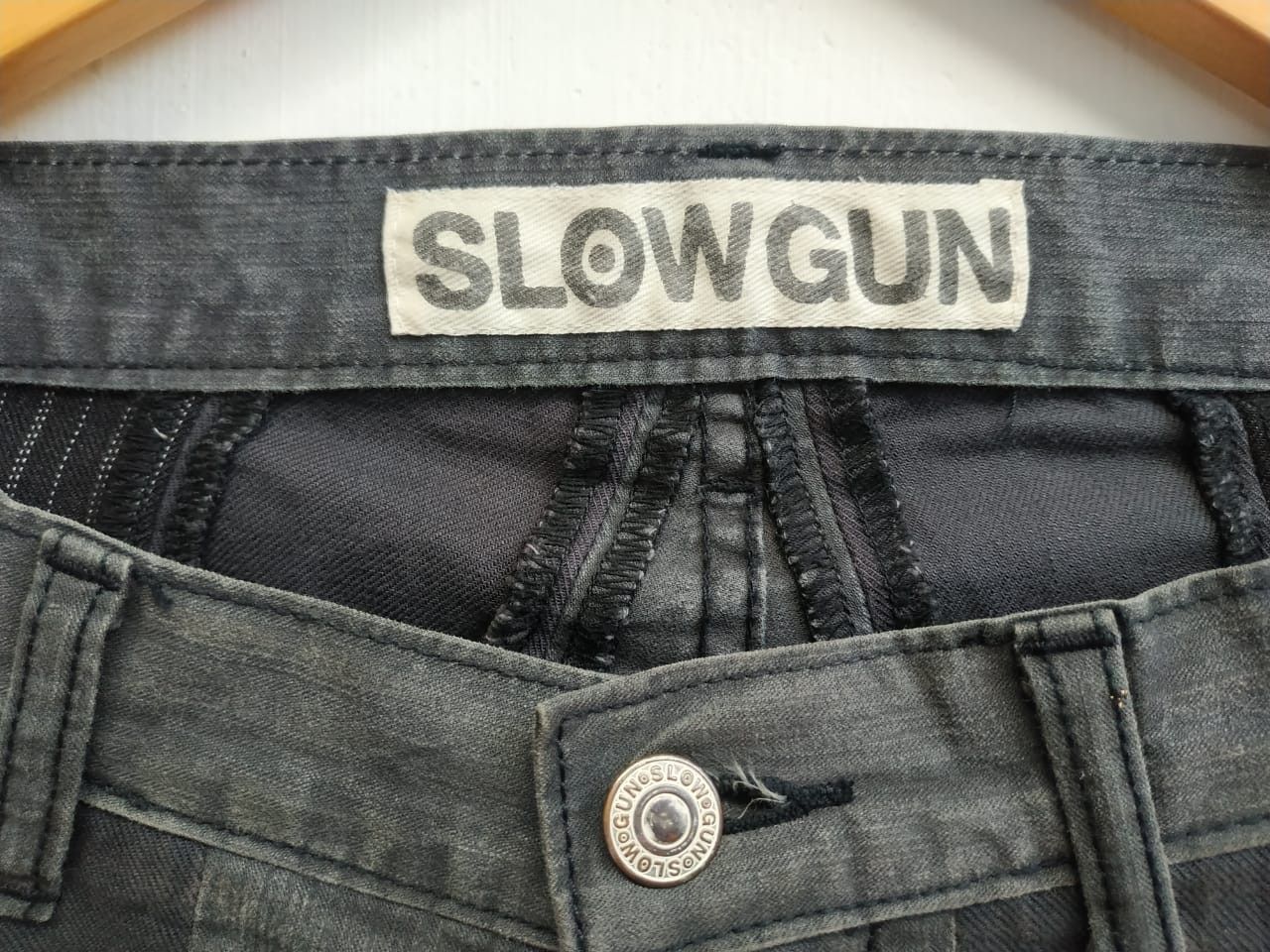 Japanese Brand Fit 30 to 31, Slow Gun Hybrid Pants Size US 31 - 6 Thumbnail